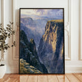 Black Canyon of the Gunnison National Park Watercolor Art