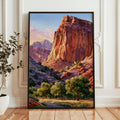 Capitol Reef National Park Watercolor Art