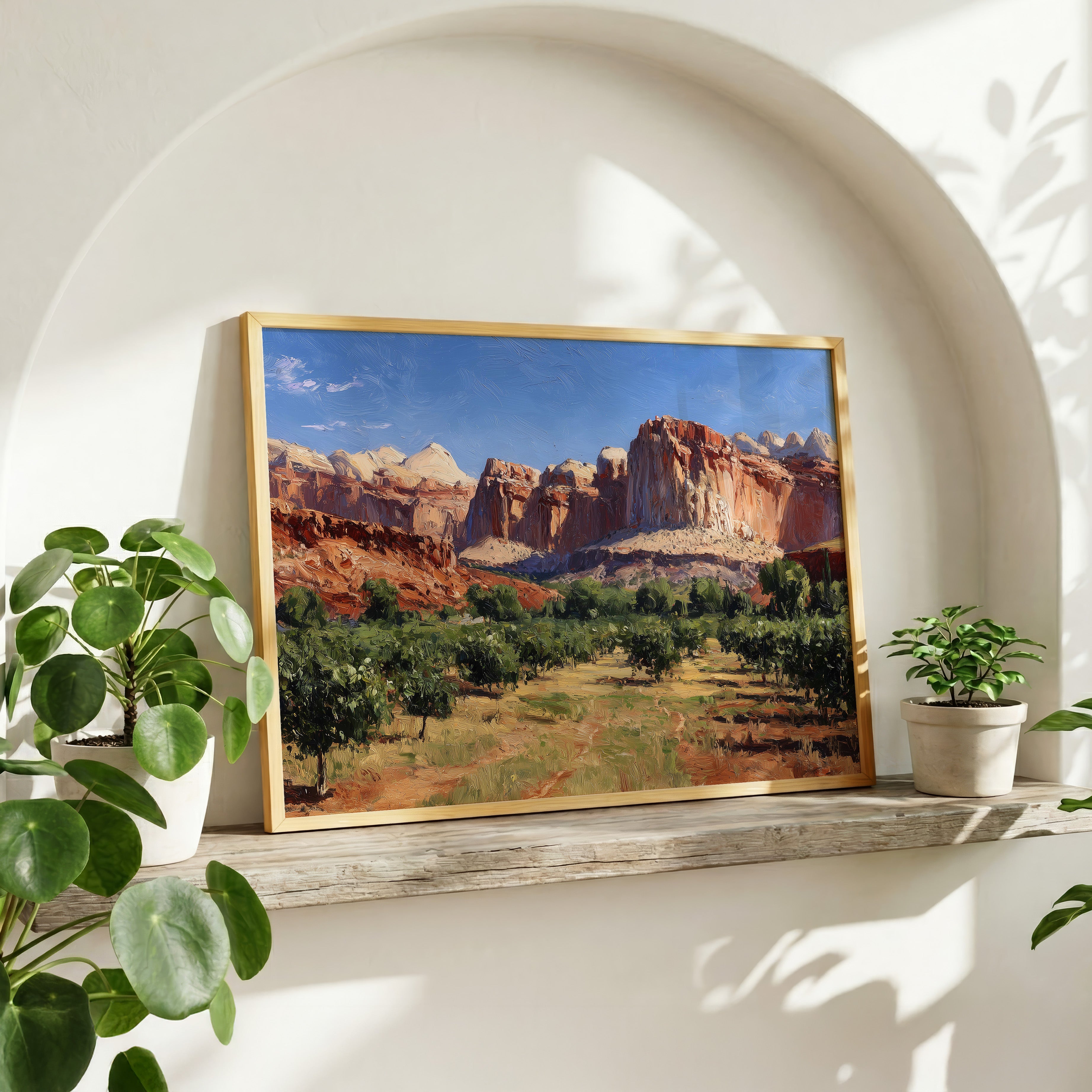 Capitol Reef National Park Oil Painting
