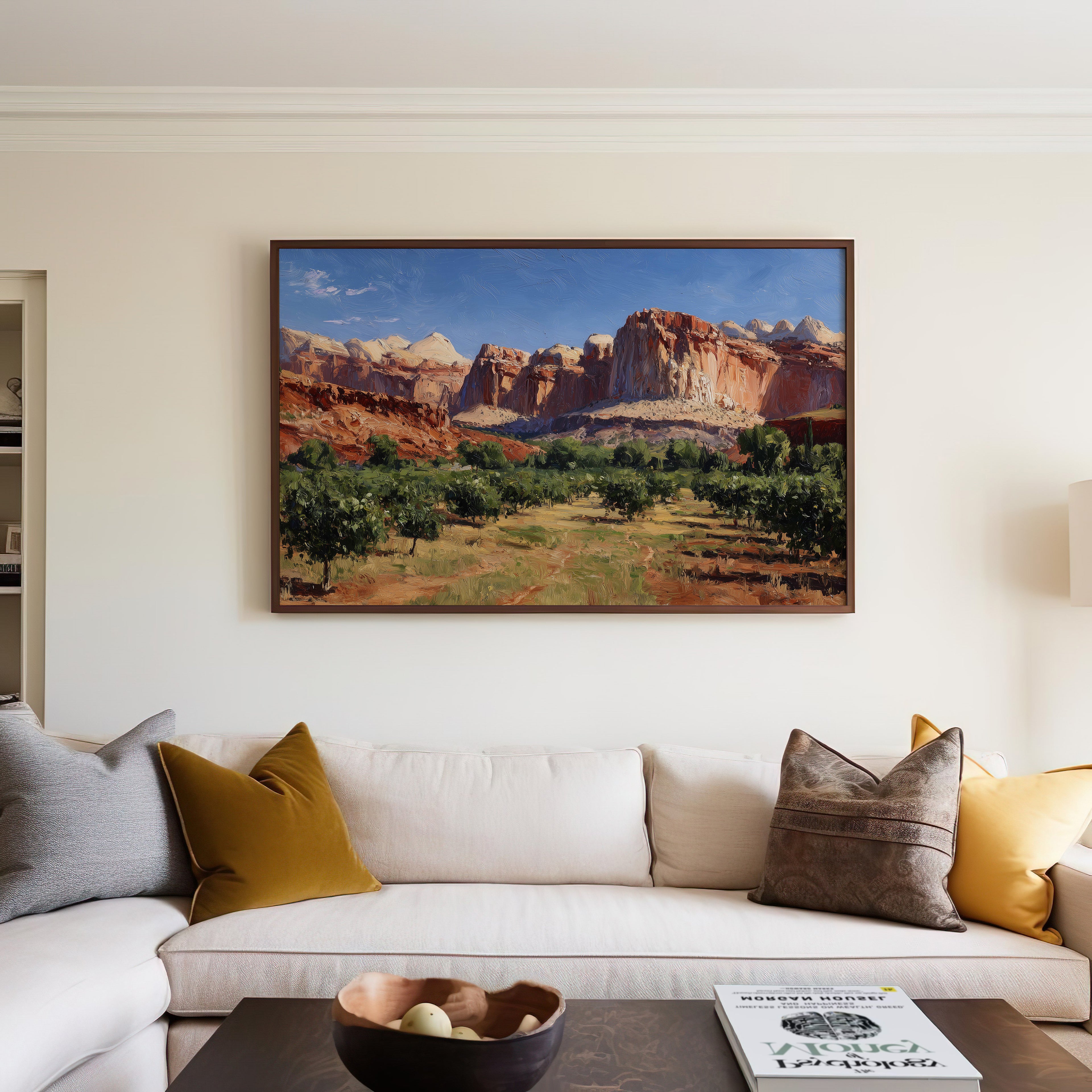 Capitol Reef National Park Oil Painting