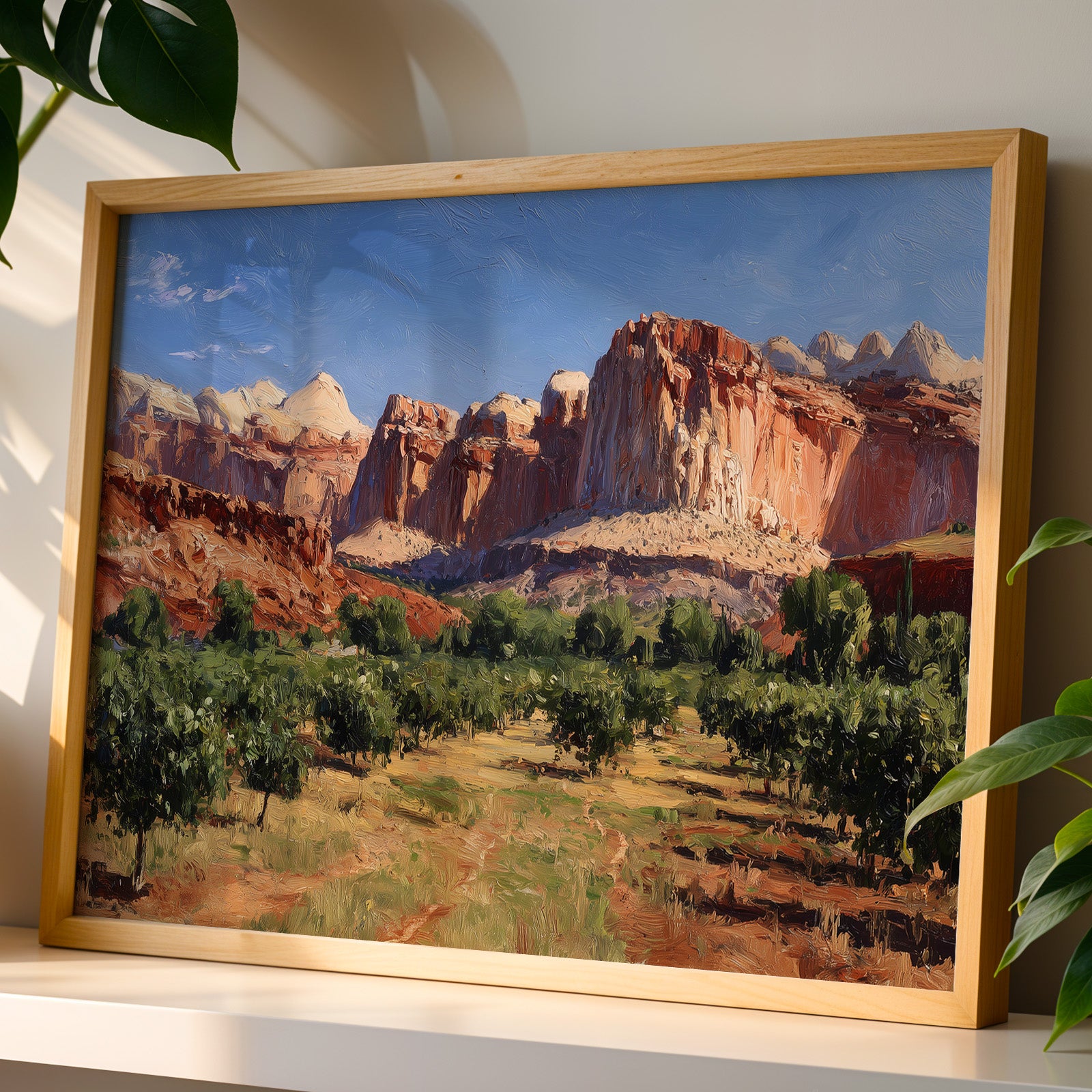 Capitol Reef National Park Oil Painting