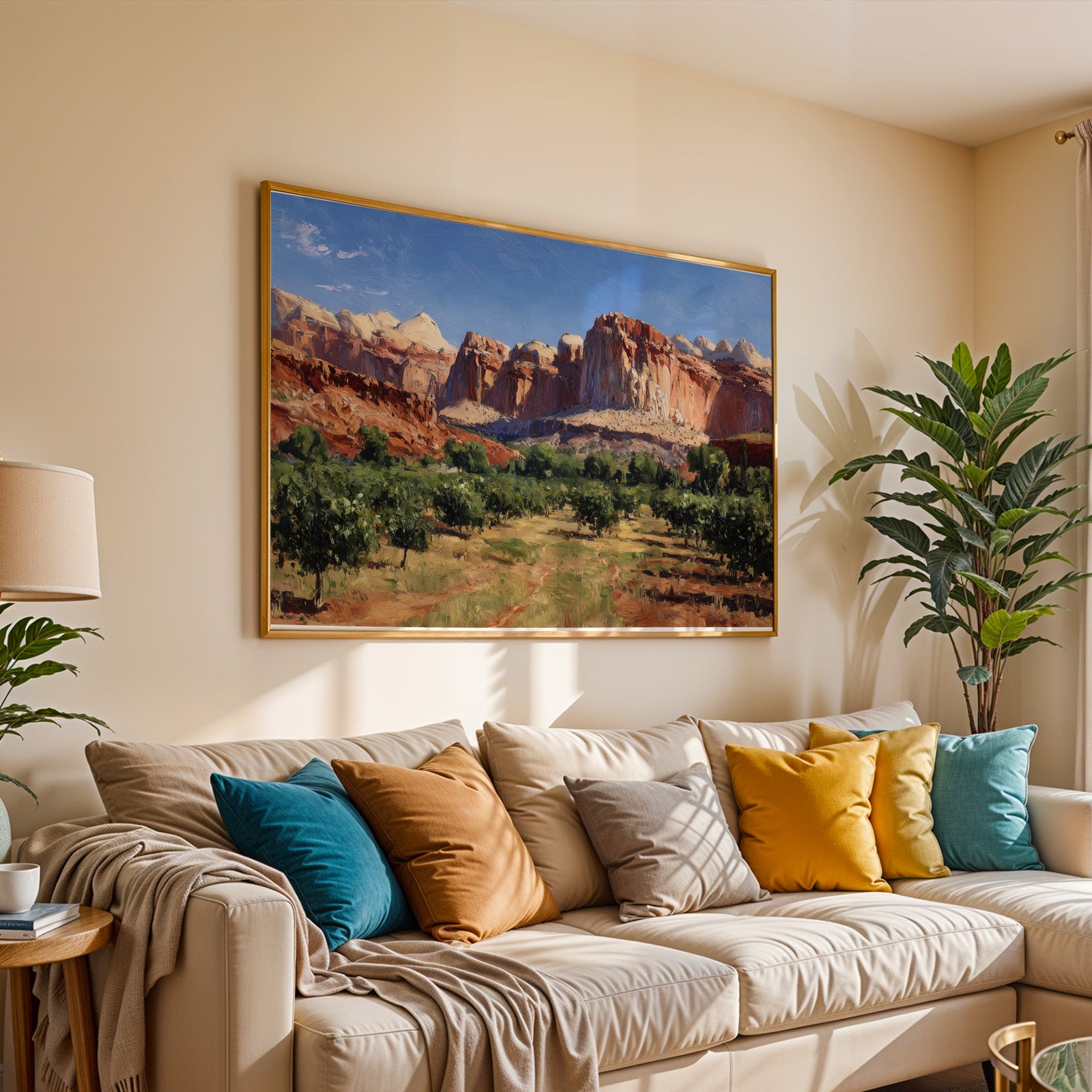 Capitol Reef National Park Oil Painting