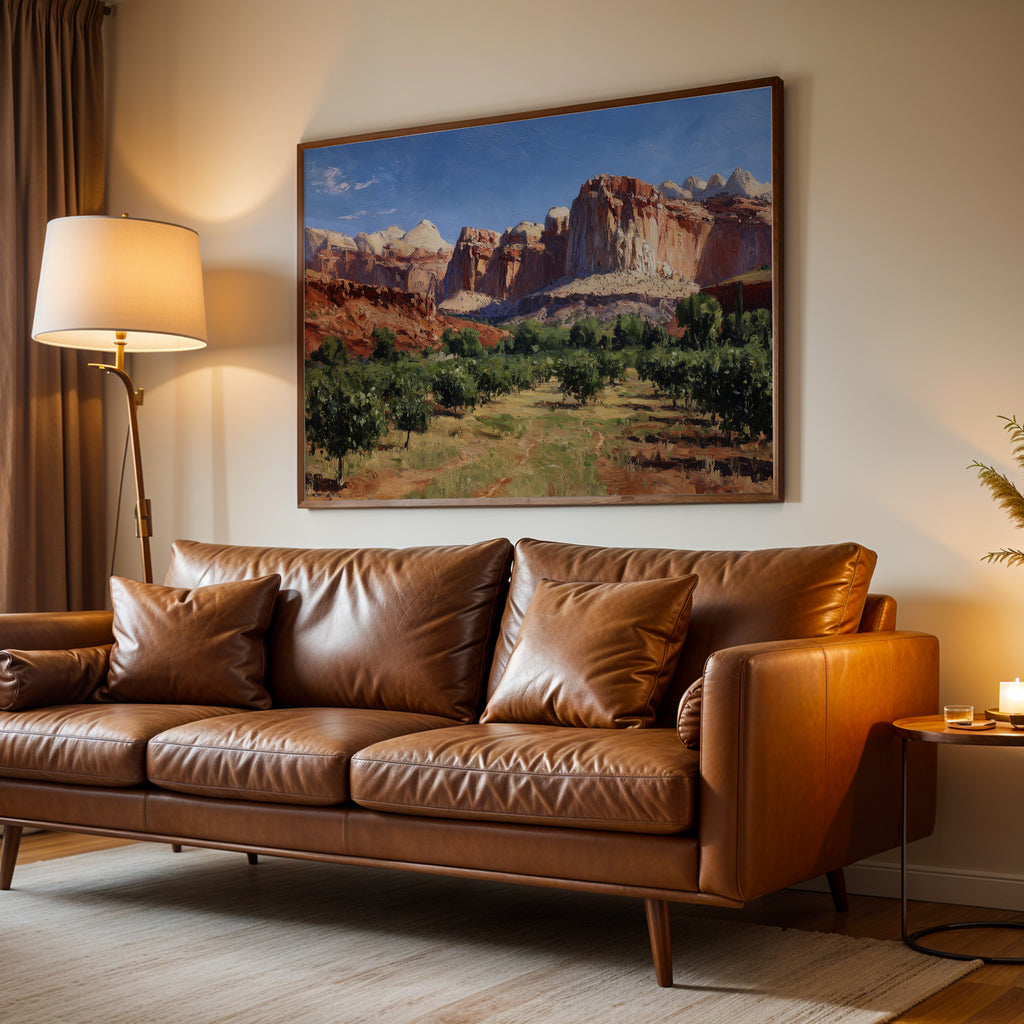 Capitol Reef National Park Oil Painting