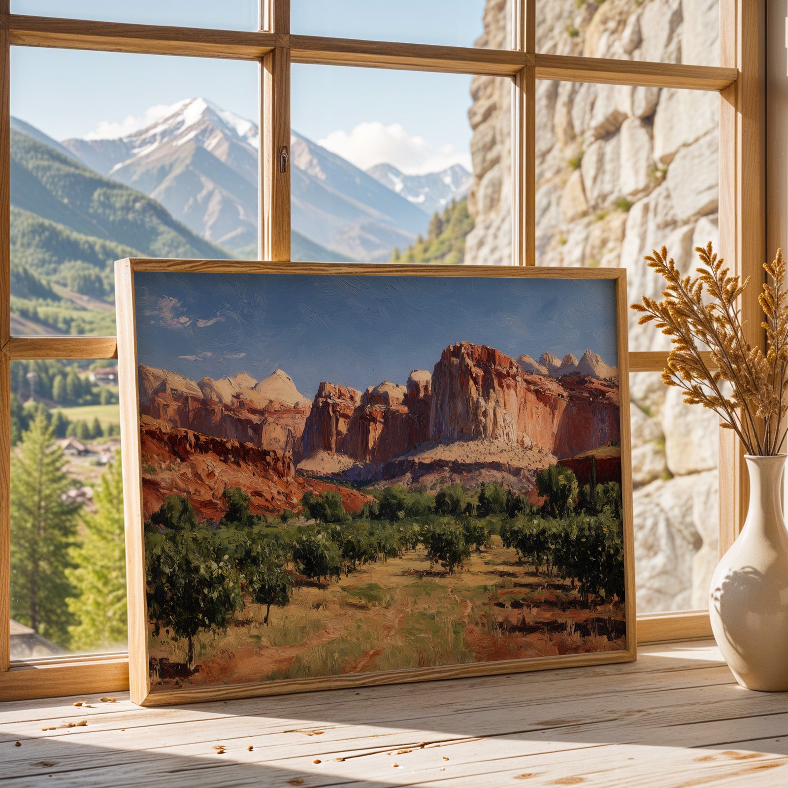 Capitol Reef National Park Oil Painting