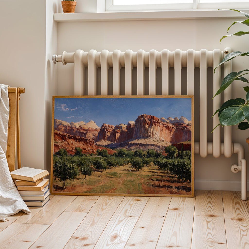 Capitol Reef National Park Oil Painting