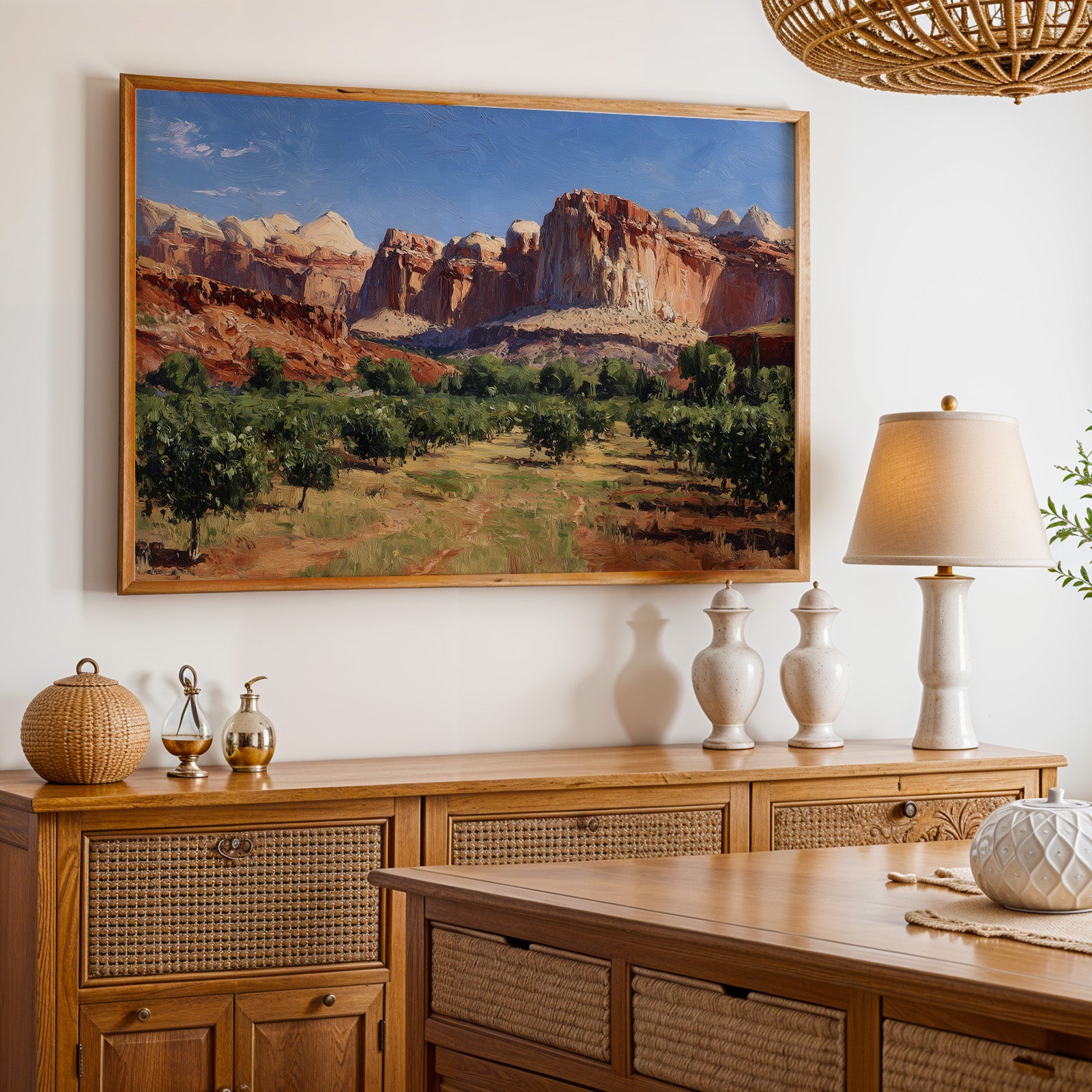 Capitol Reef National Park Oil Painting