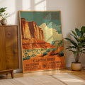 Capitol Reef National Park Vintage WPA Art