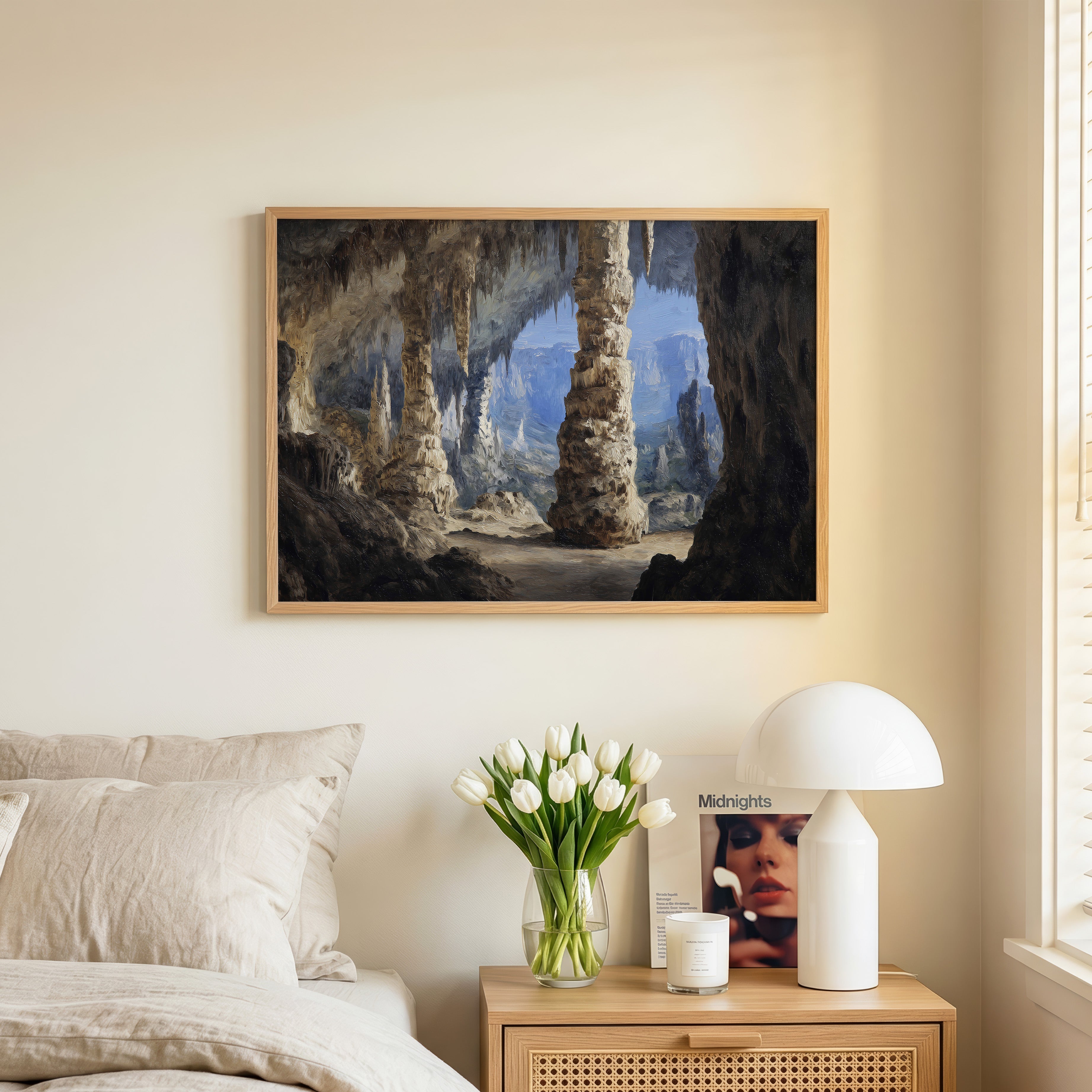 Carlsbad Caverns National Park Oil Painting
