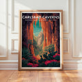 Retro Carlsbad Caverns National Park Print