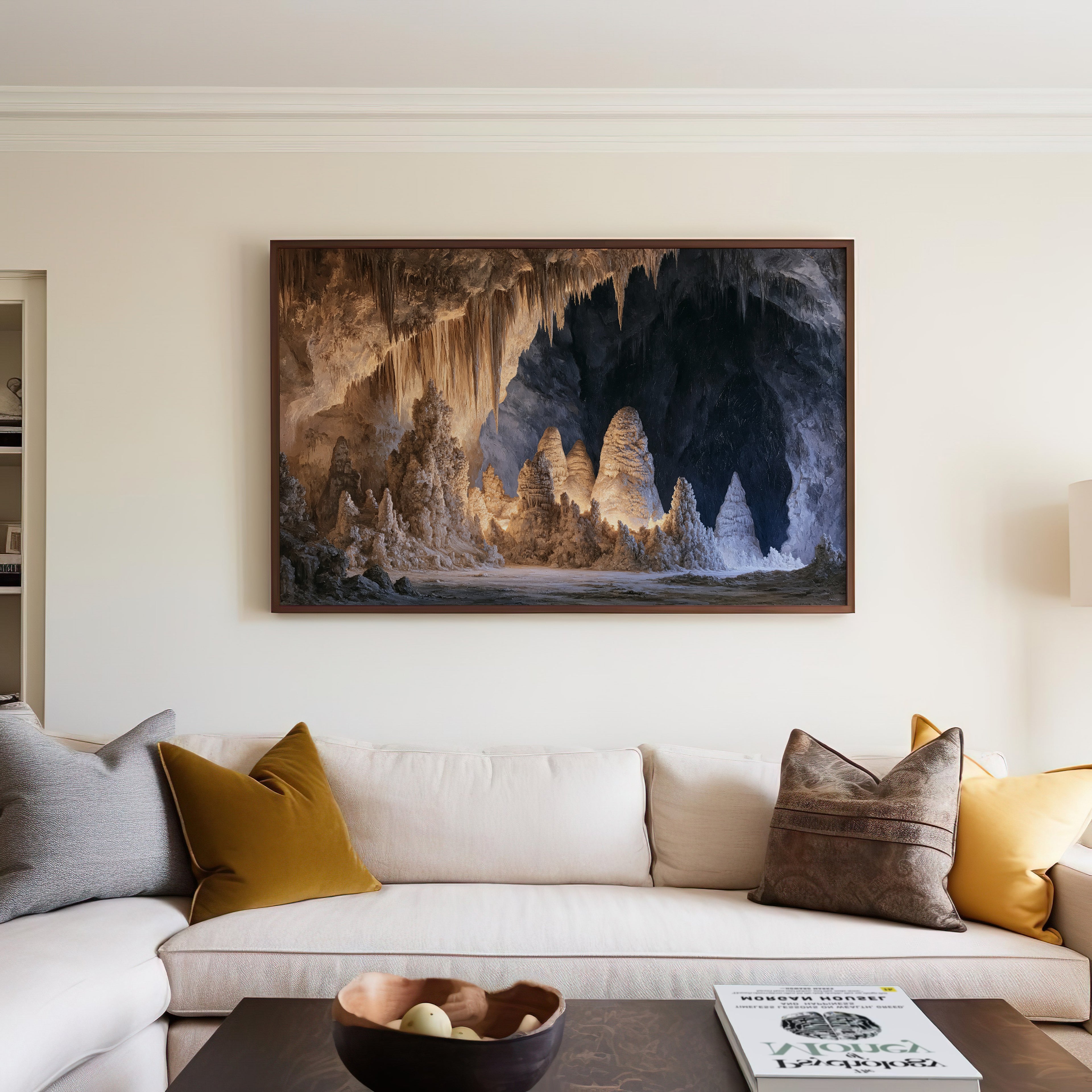 Carlsbad Caverns National Park Classical Oil Painting