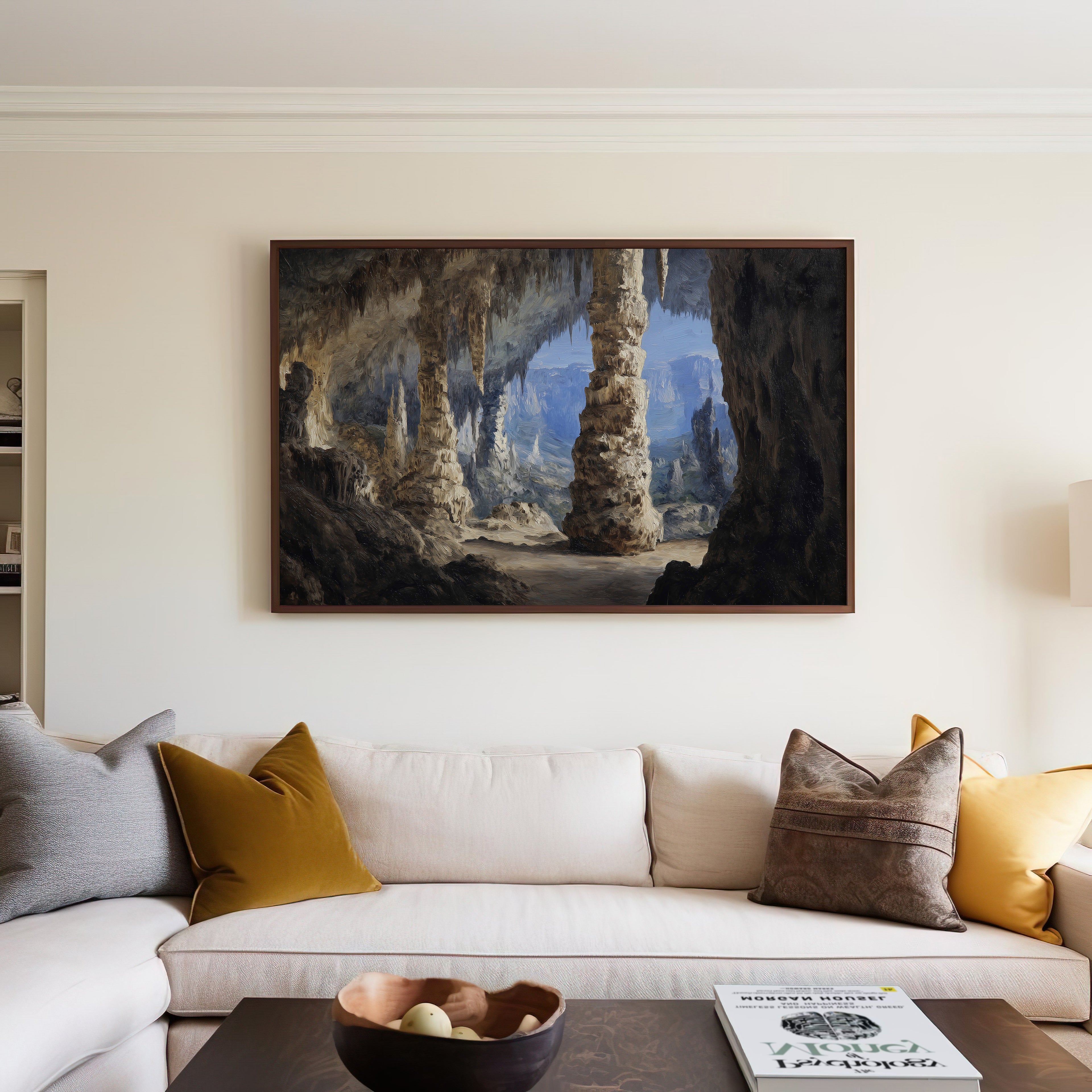 Carlsbad Caverns National Park Oil Painting