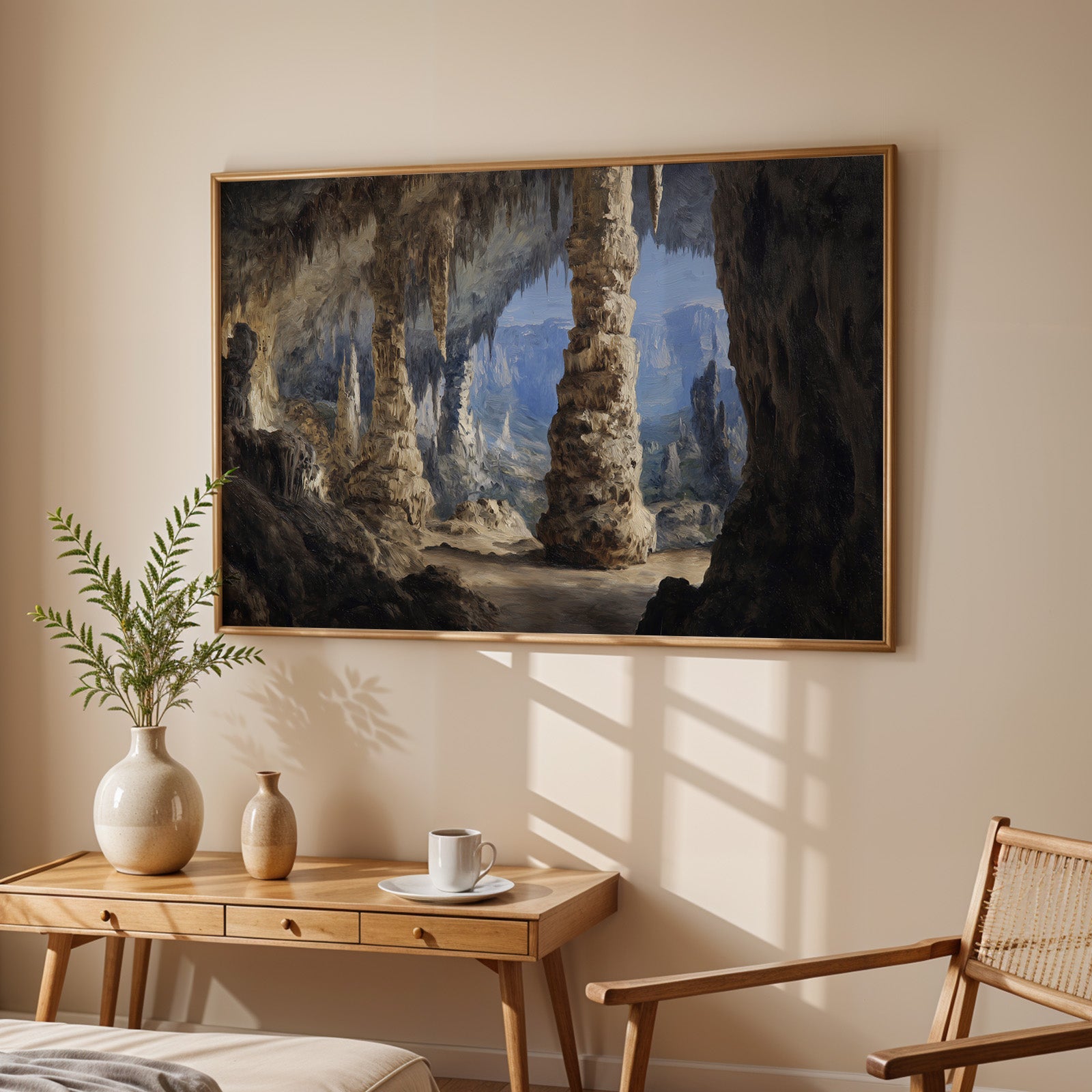 Carlsbad Caverns National Park Oil Painting