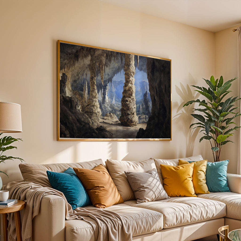 Carlsbad Caverns National Park Oil Painting