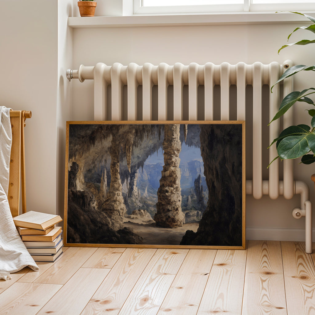 Carlsbad Caverns National Park Oil Painting