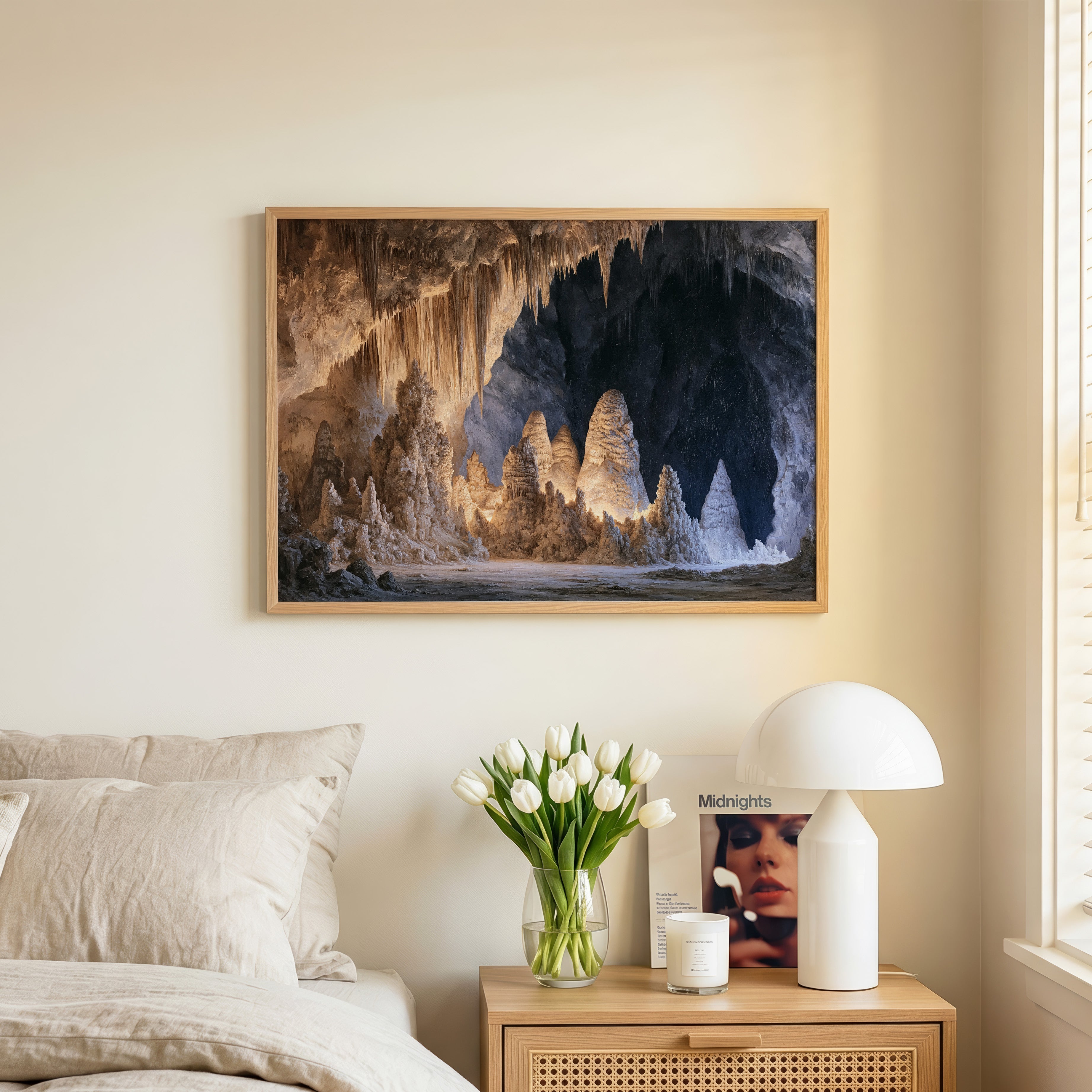 Carlsbad Caverns National Park Classical Oil Painting