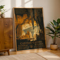 Carlsbad Caverns National Park Vintage WPA Art