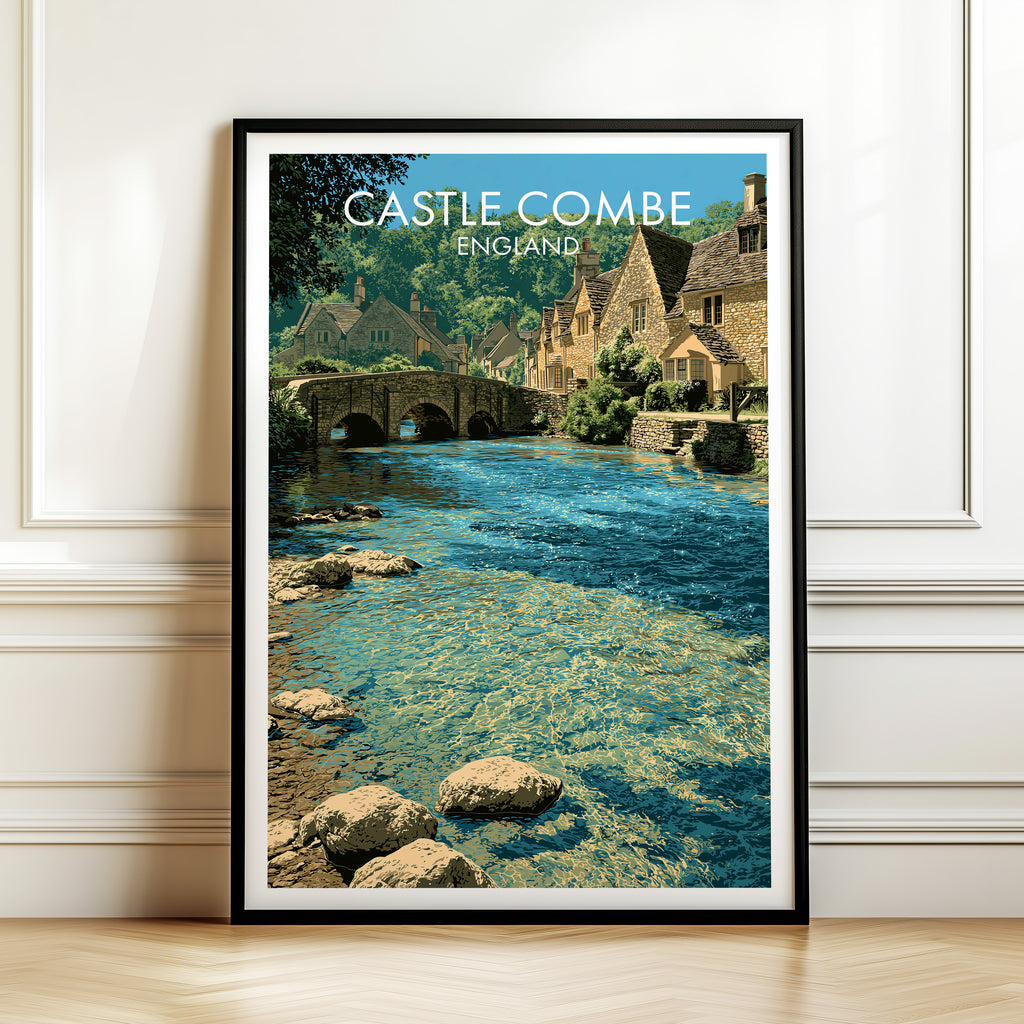 Castle Combe Wiltshire England