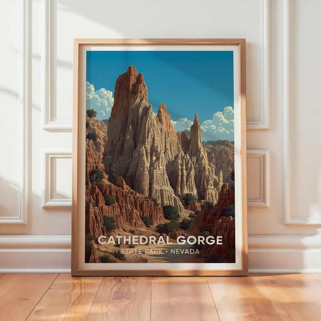 Cathedral Gorge State Park Nevada