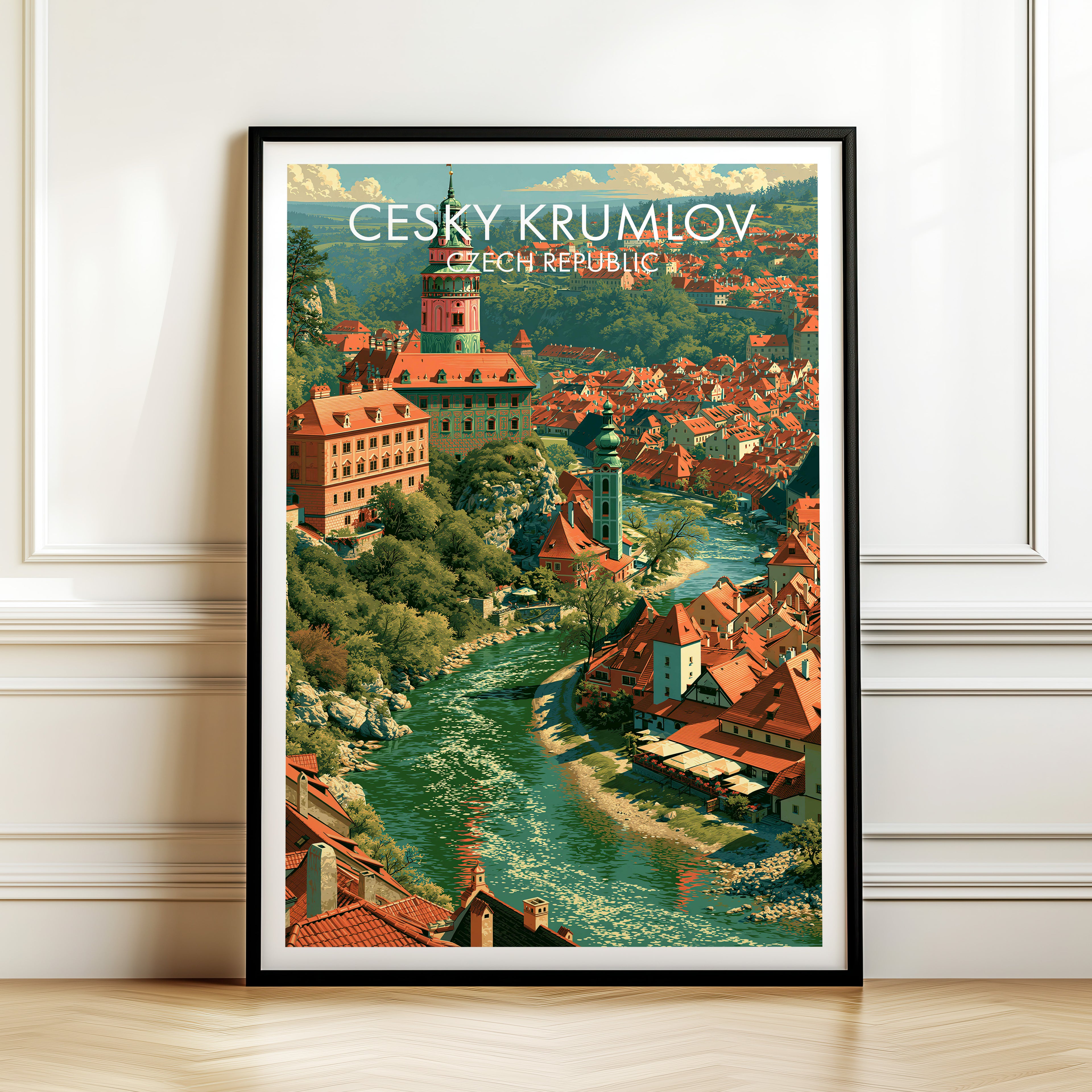Cesky Krumlov République tchèque