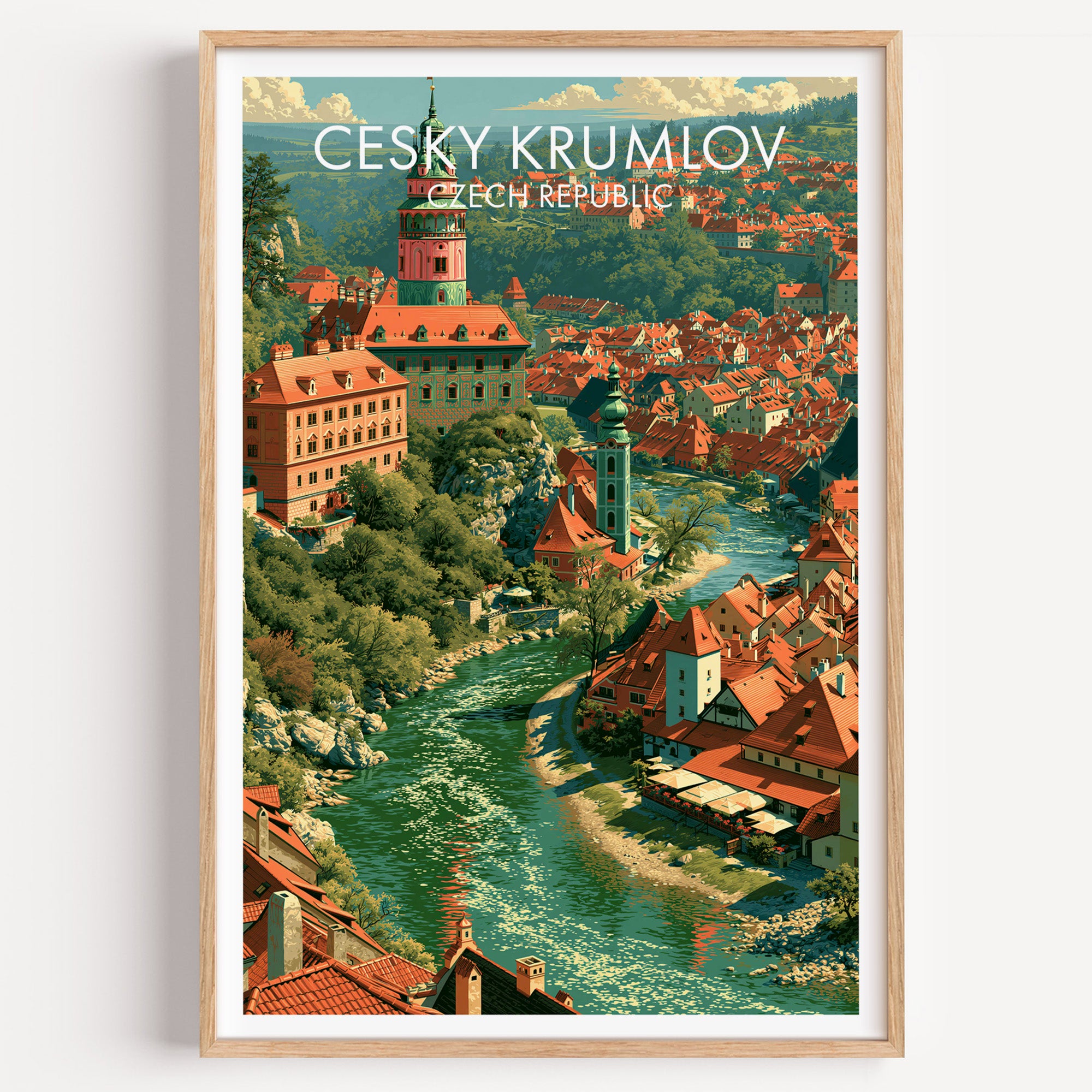 Cesky Krumlov République tchèque