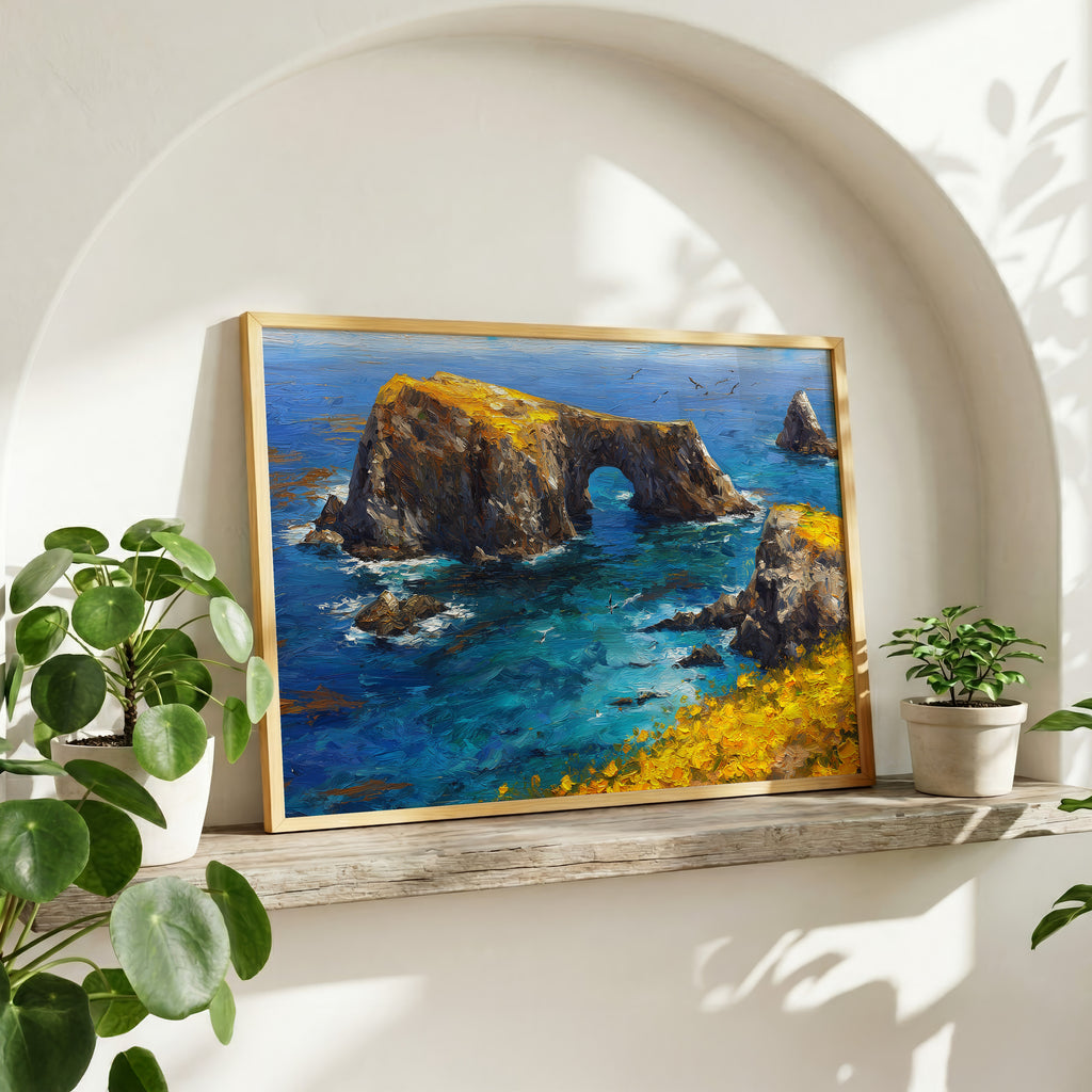 Channel Islands National Park Oil Painting