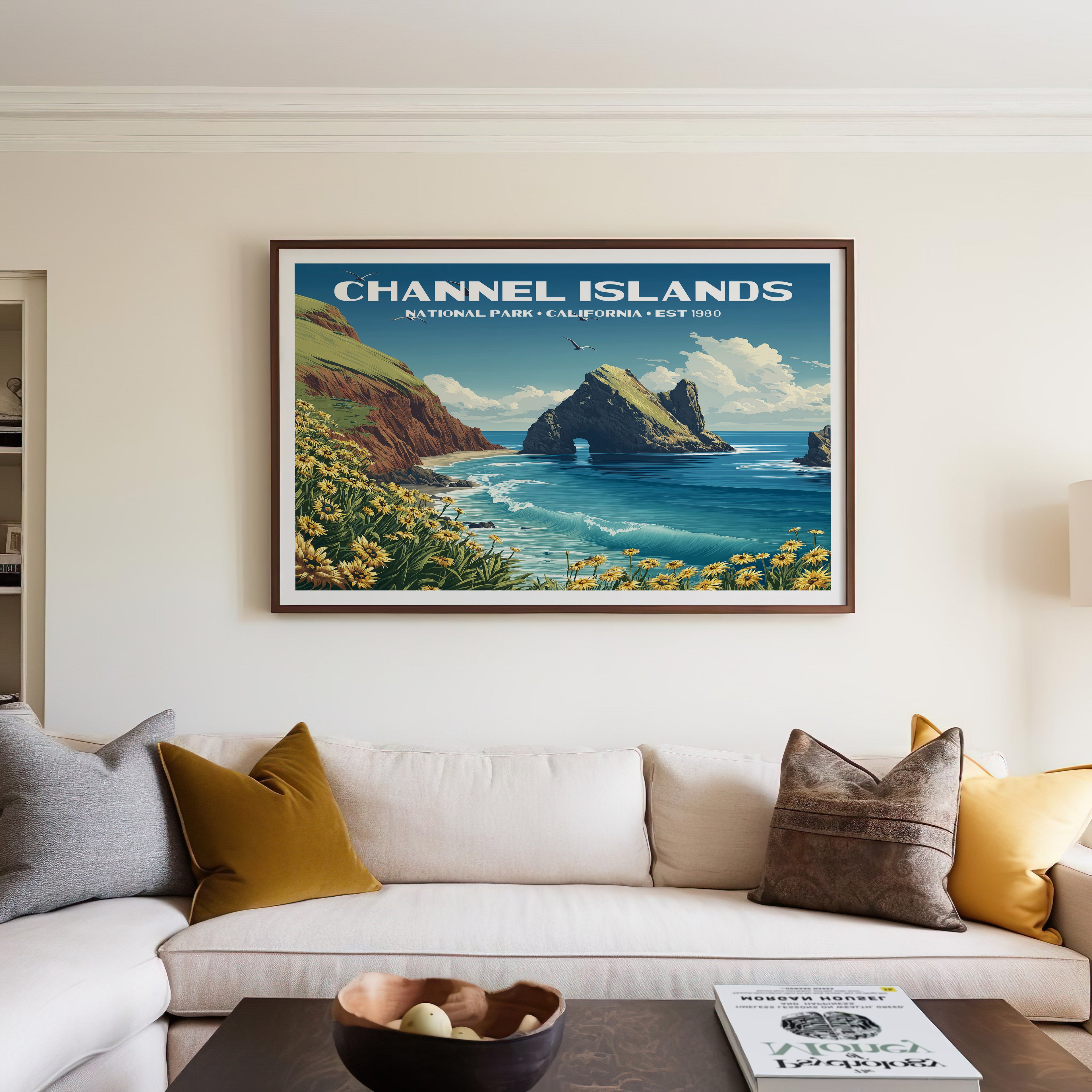 Channel Islands National Park Horizontal Vintage Art