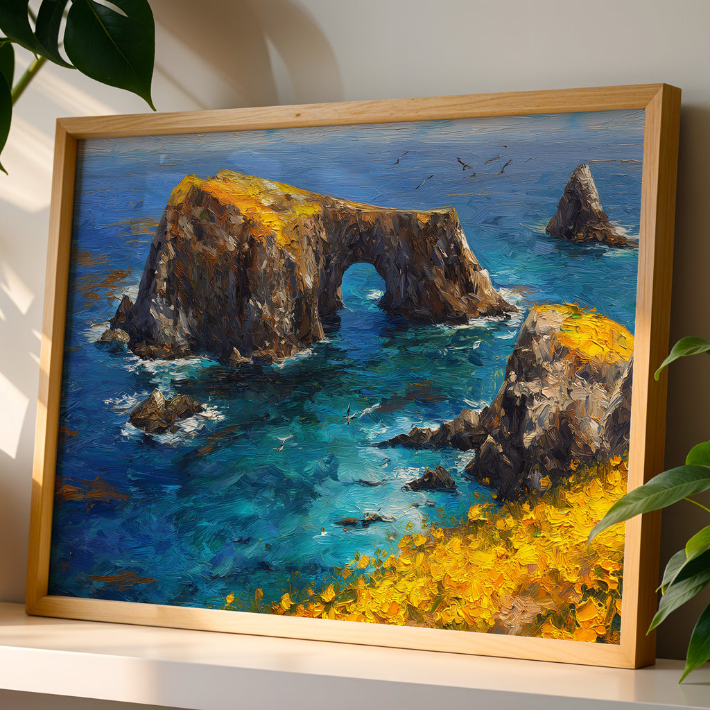 Channel Islands National Park Oil Painting