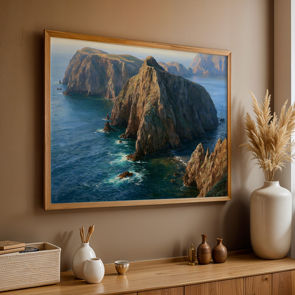 Channel Islands National Park Classical Oil Painting