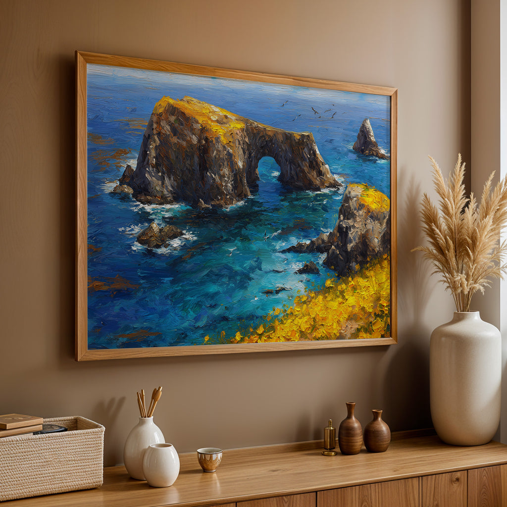 Channel Islands National Park Oil Painting