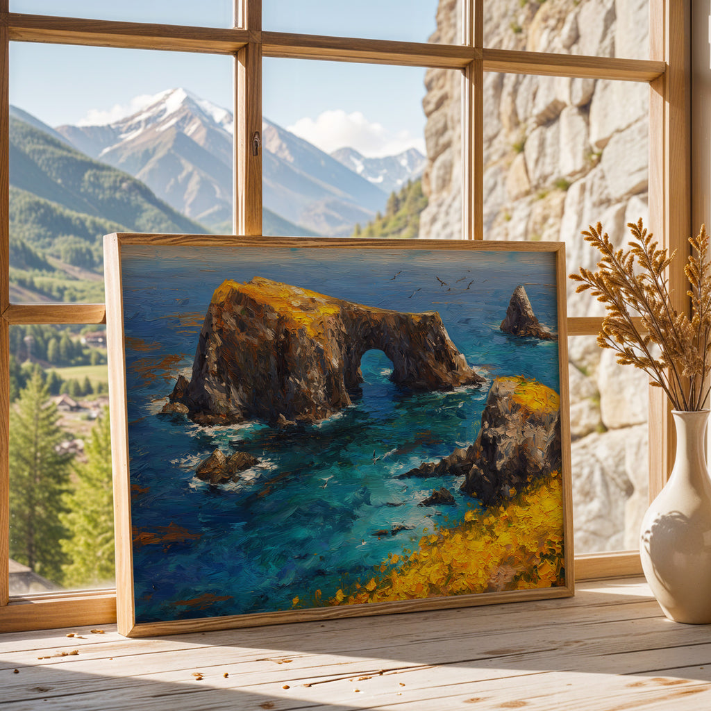 Channel Islands National Park Oil Painting