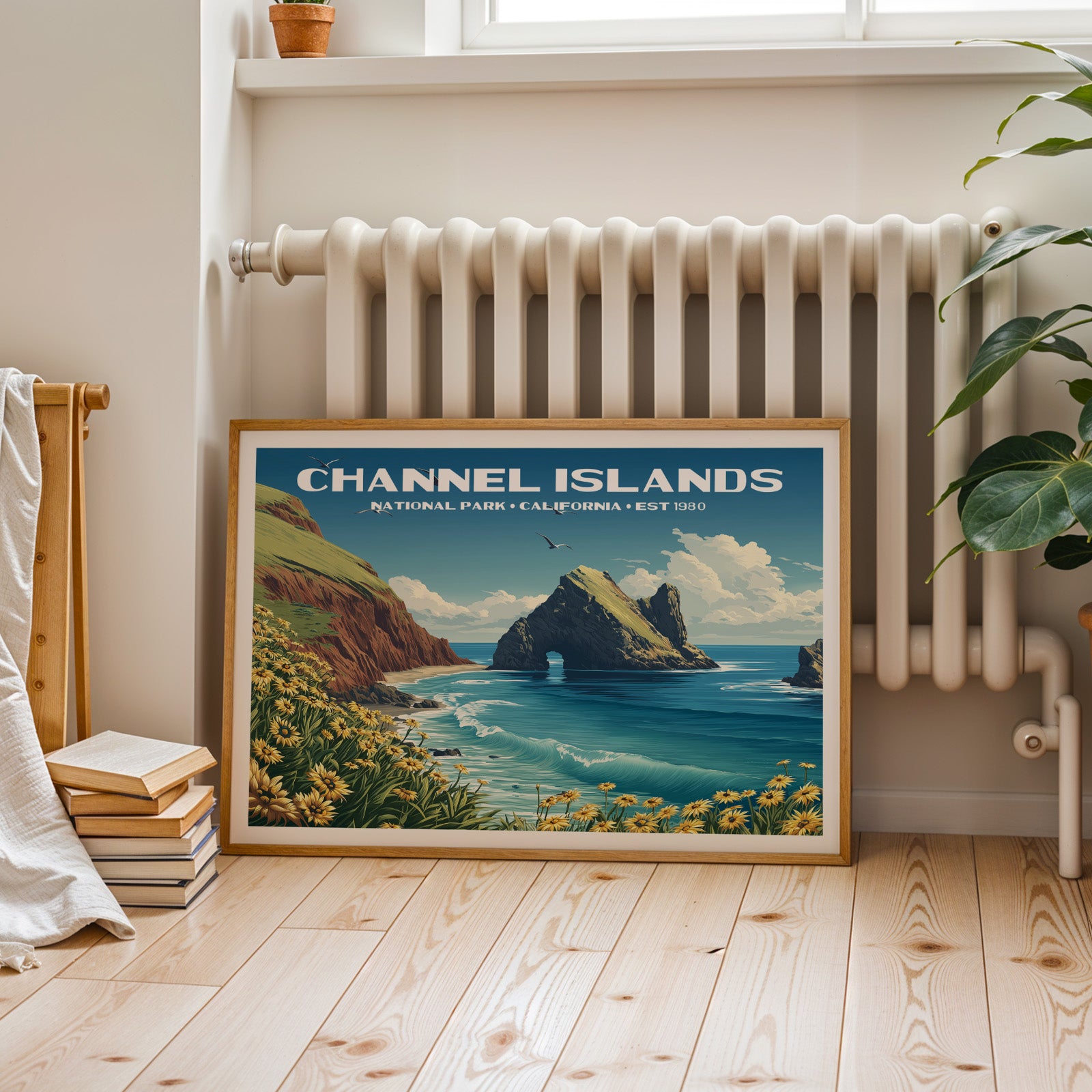 Channel Islands National Park Horizontal Vintage Art