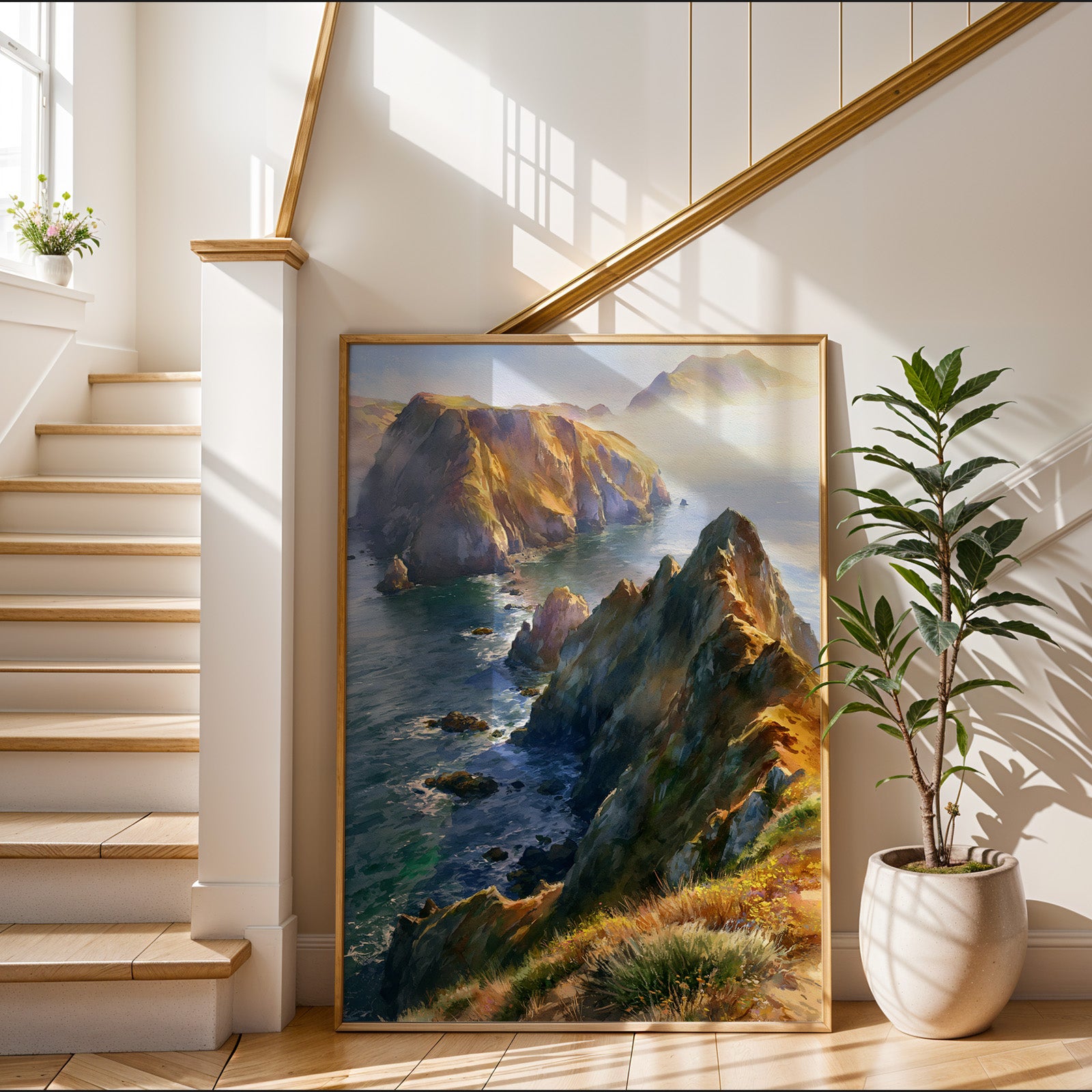 Channel Islands National Park Watercolor Art