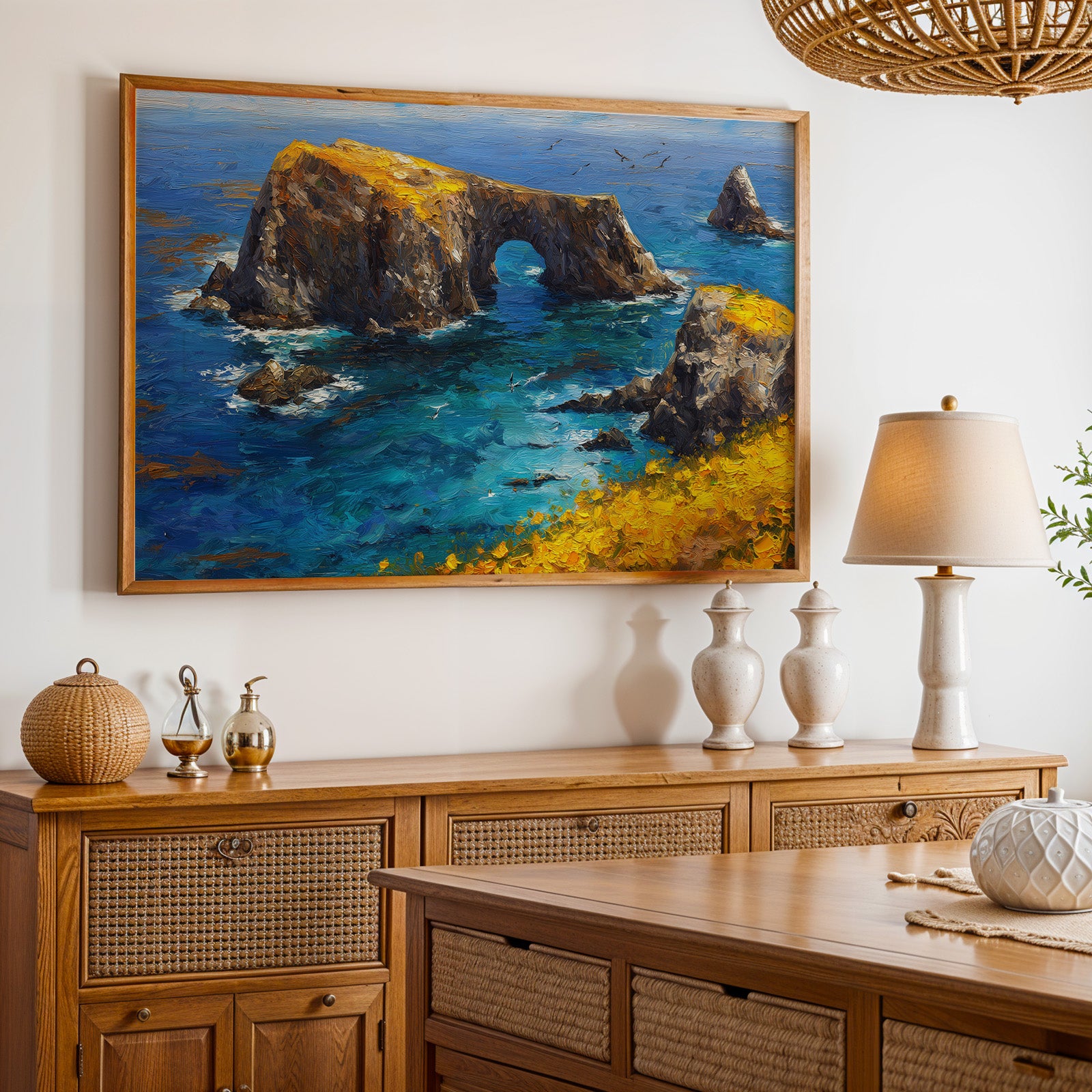 Channel Islands National Park Oil Painting