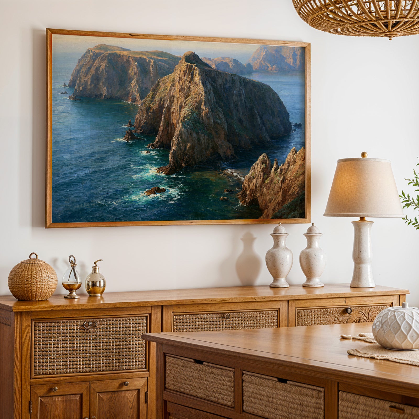 Channel Islands National Park Classical Oil Painting