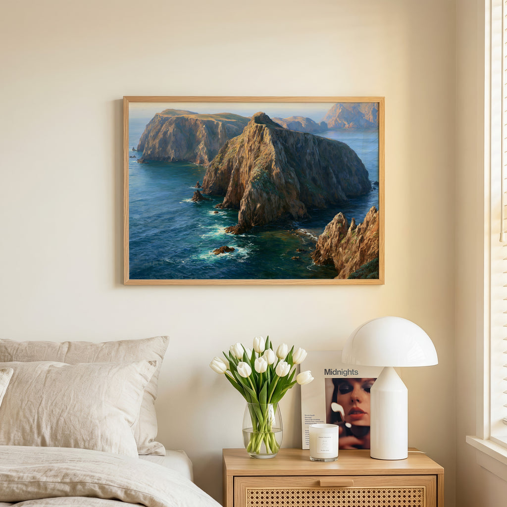 Channel Islands National Park Classical Oil Painting
