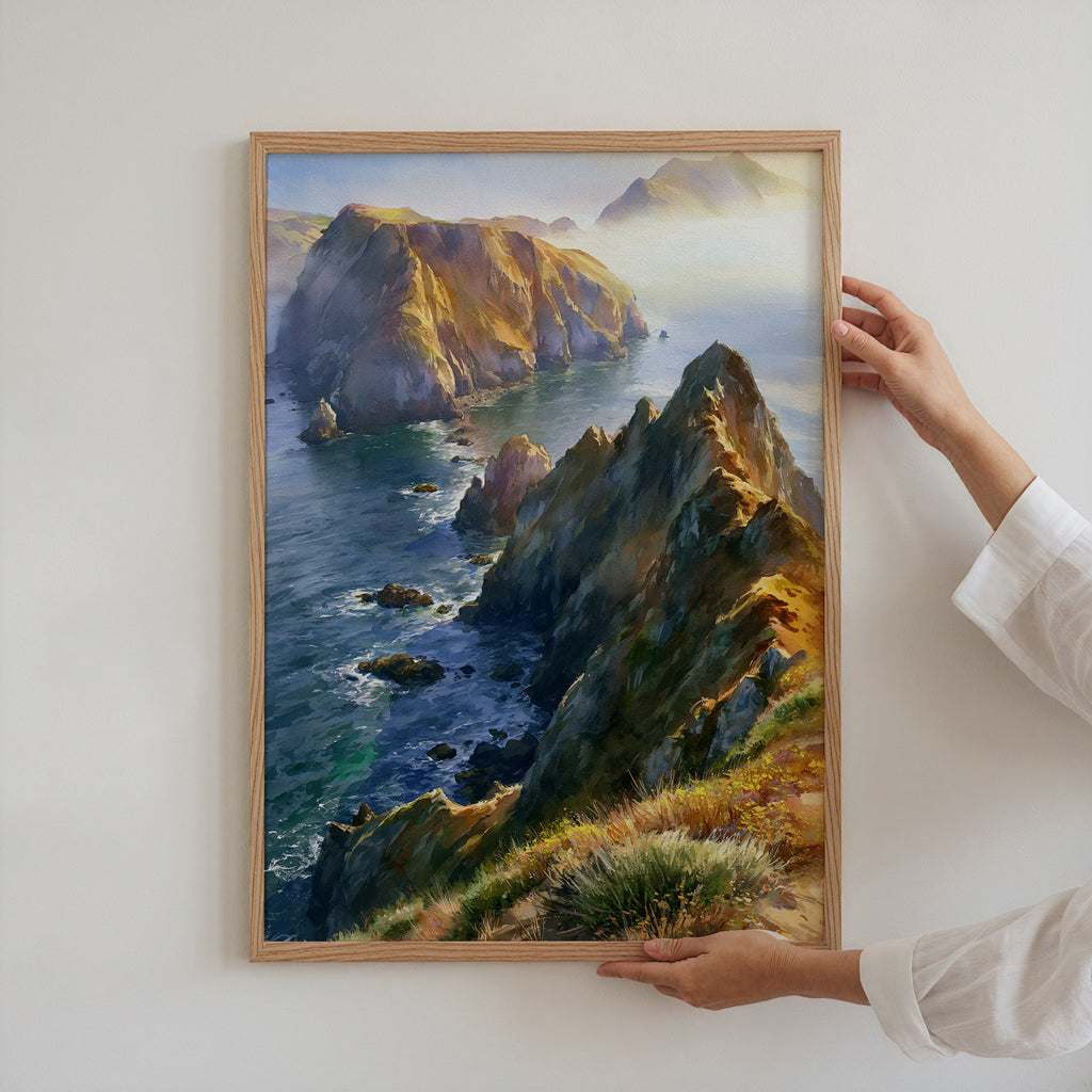 Channel Islands National Park Watercolor Art