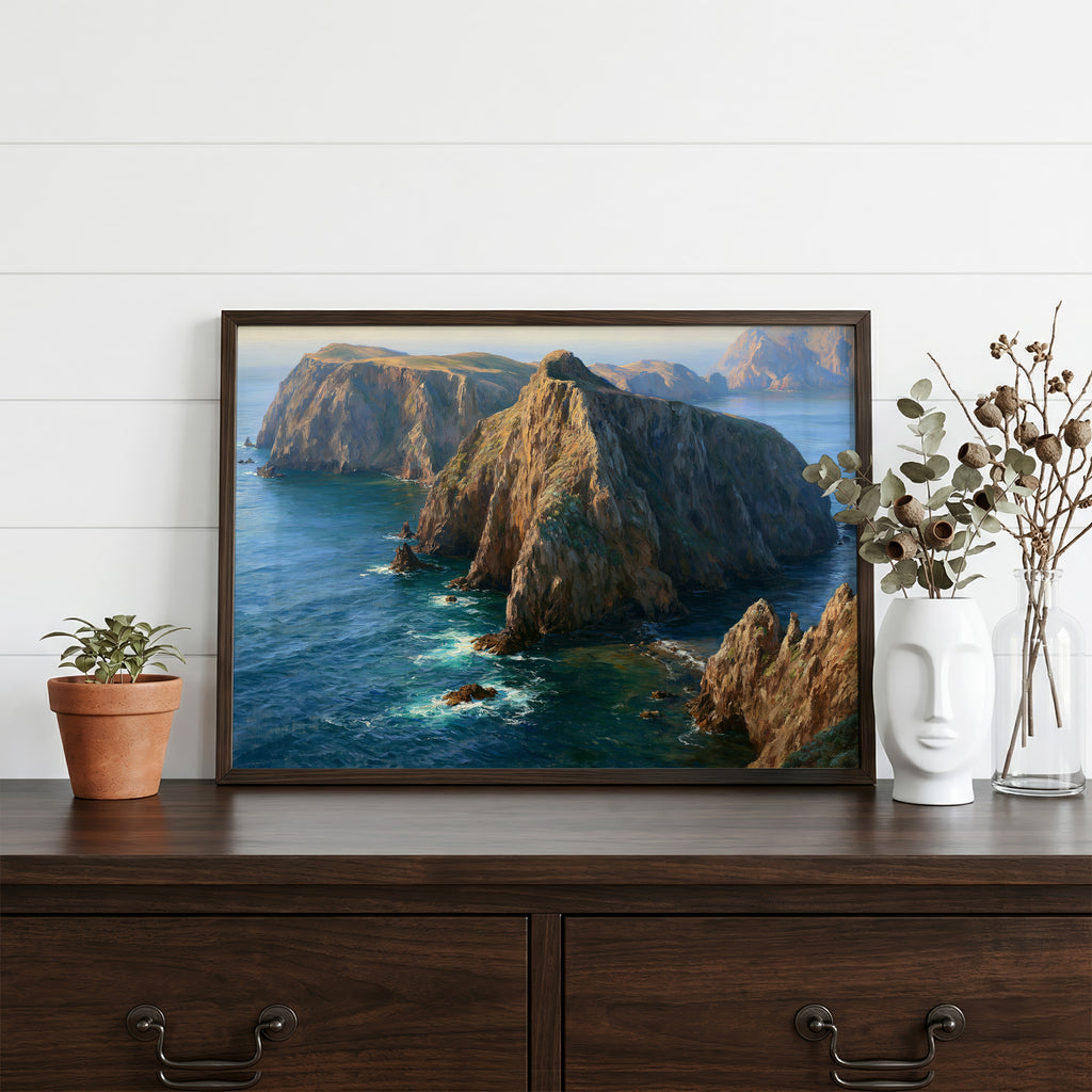 Channel Islands National Park Classical Oil Painting