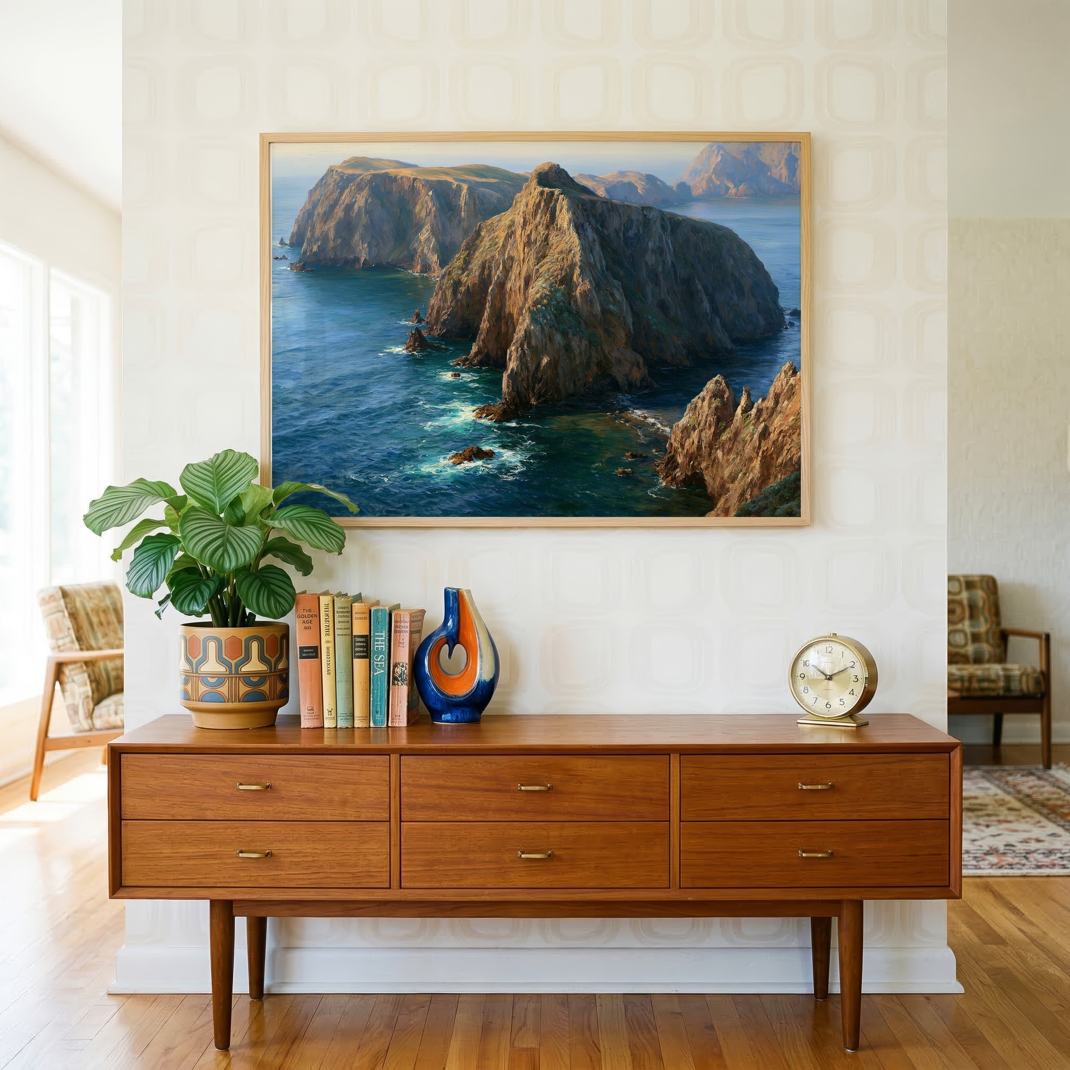 Channel Islands National Park Classical Oil Painting