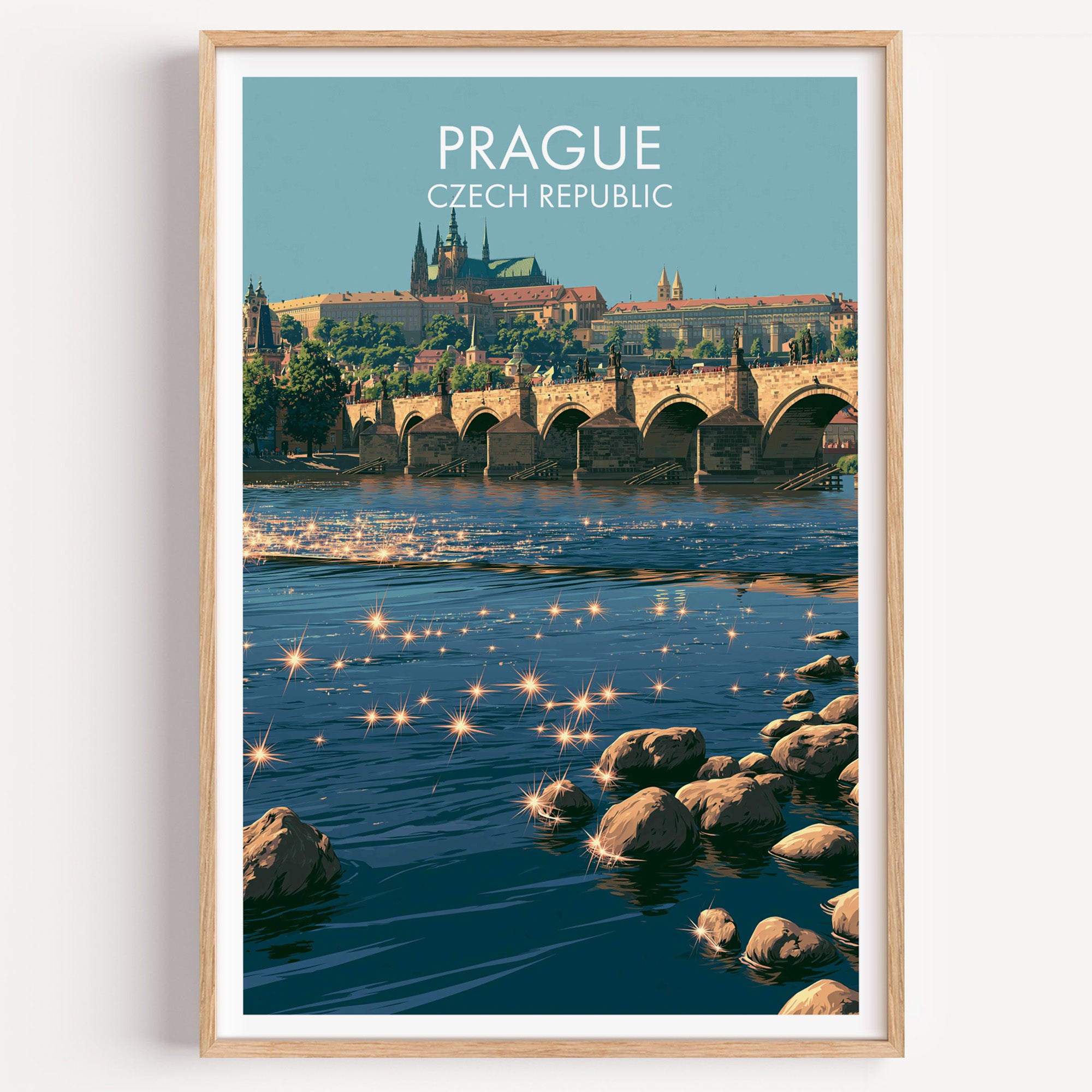 Pont Charles Prague République Tchèque