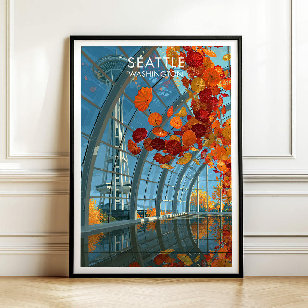 Chihuly Glasshouse Seattle Washington
