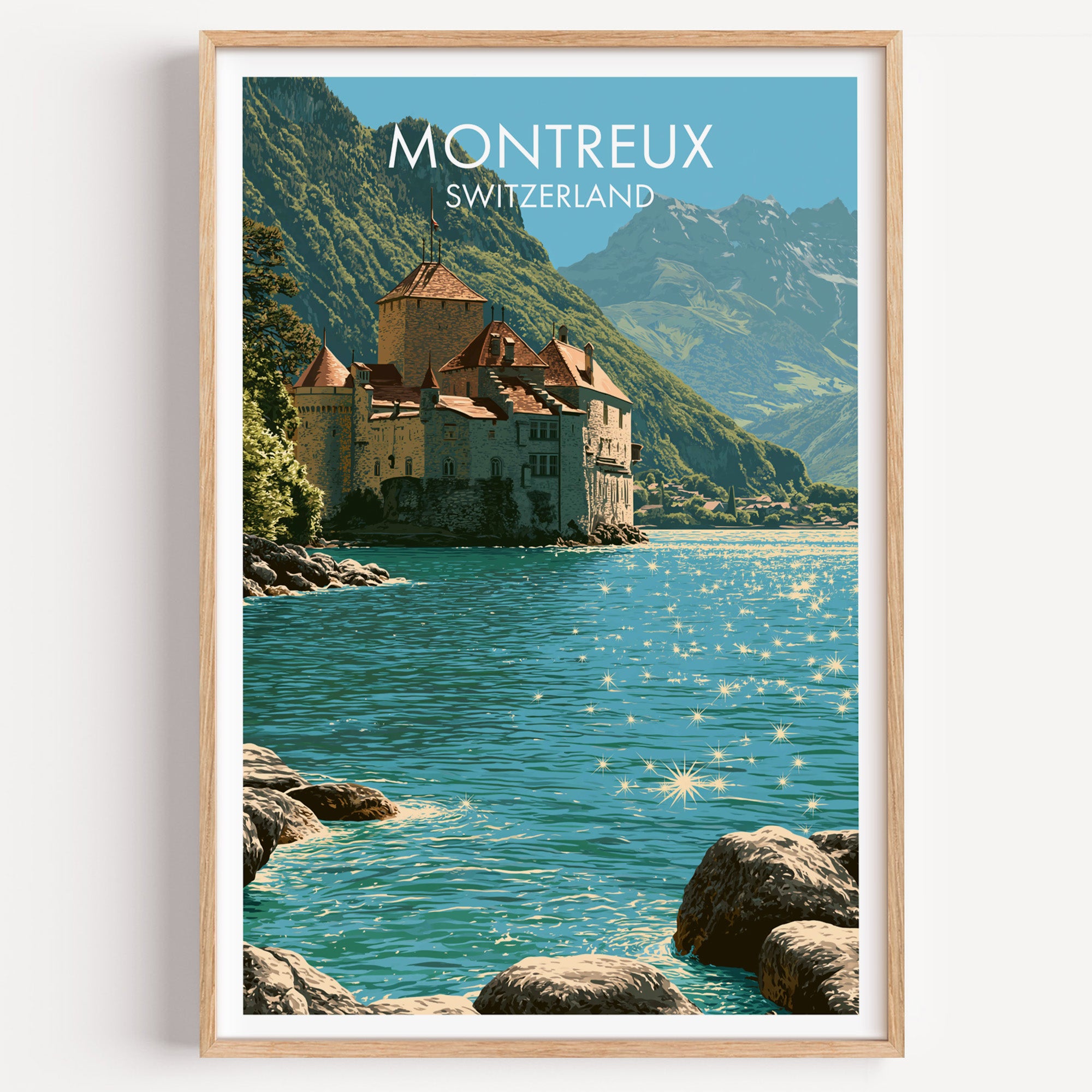 Château de Chillon Montreux Suisse