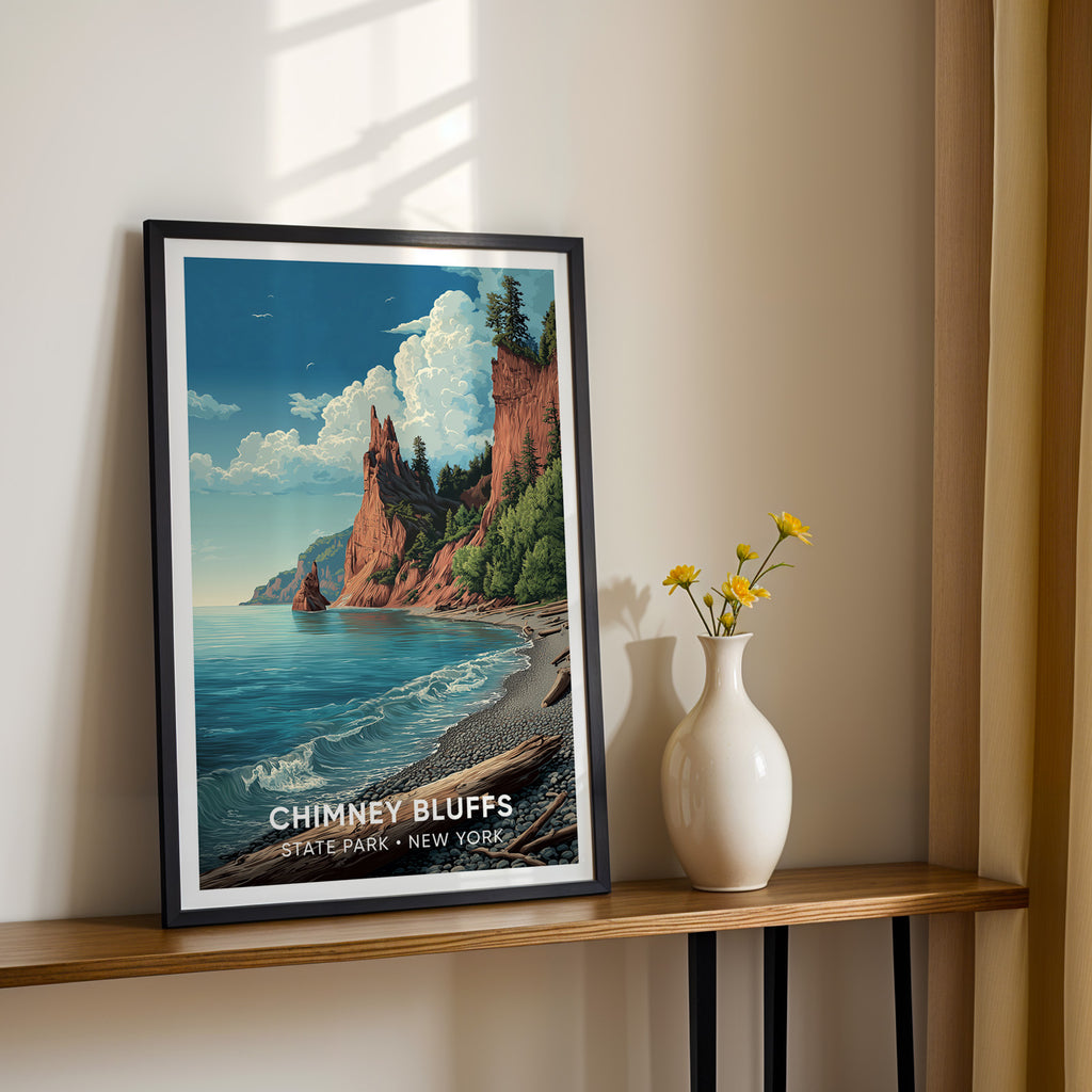 Chimney Bluffs State Park New York
