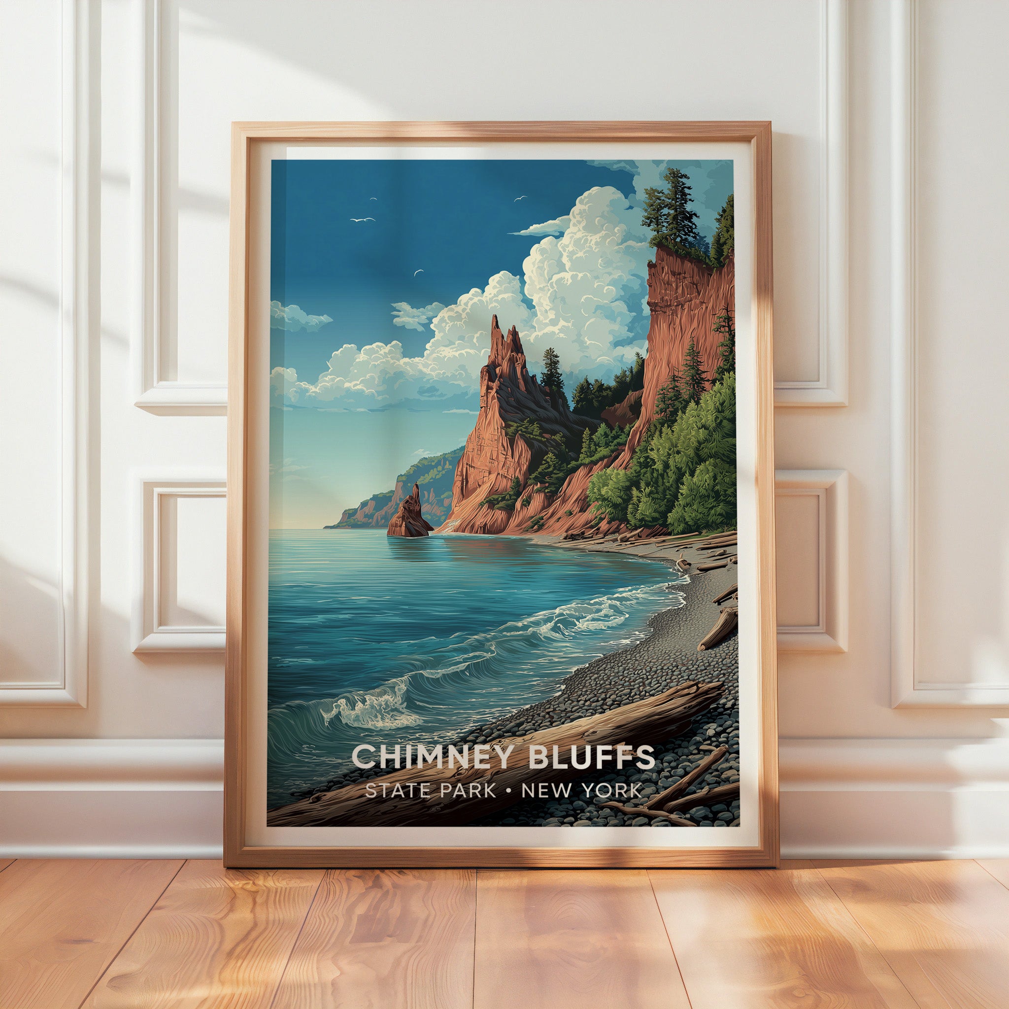 Chimney Bluffs State Park New York