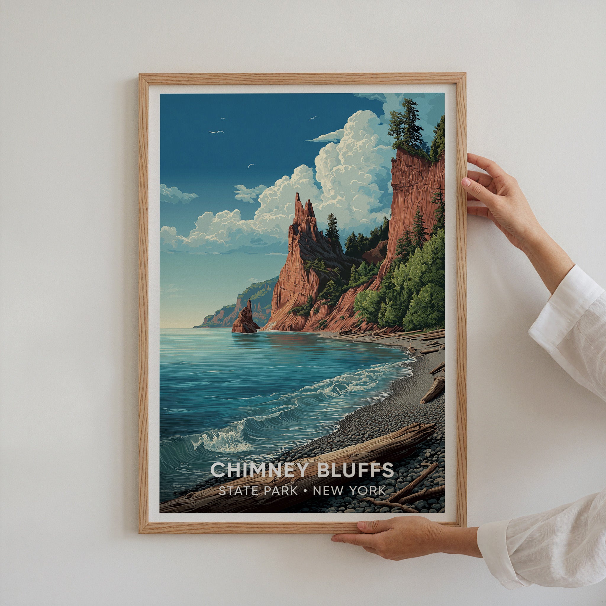 Chimney Bluffs State Park New York