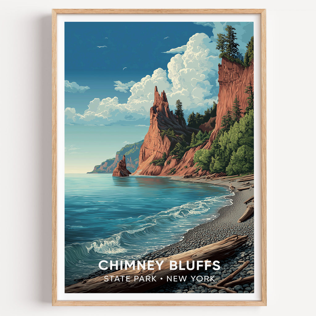 Chimney Bluffs State Park New York