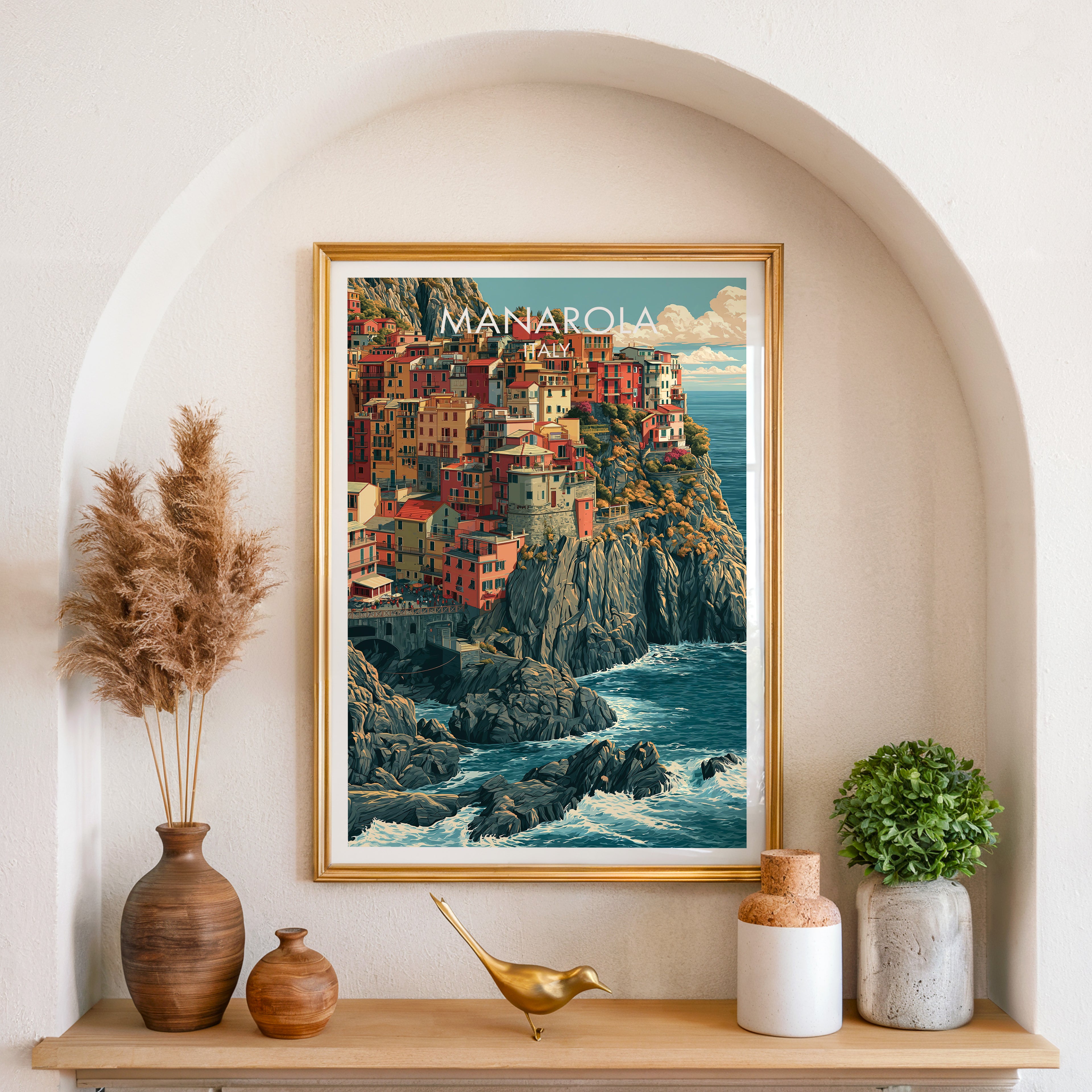 Cinque Terre Manarola Italy