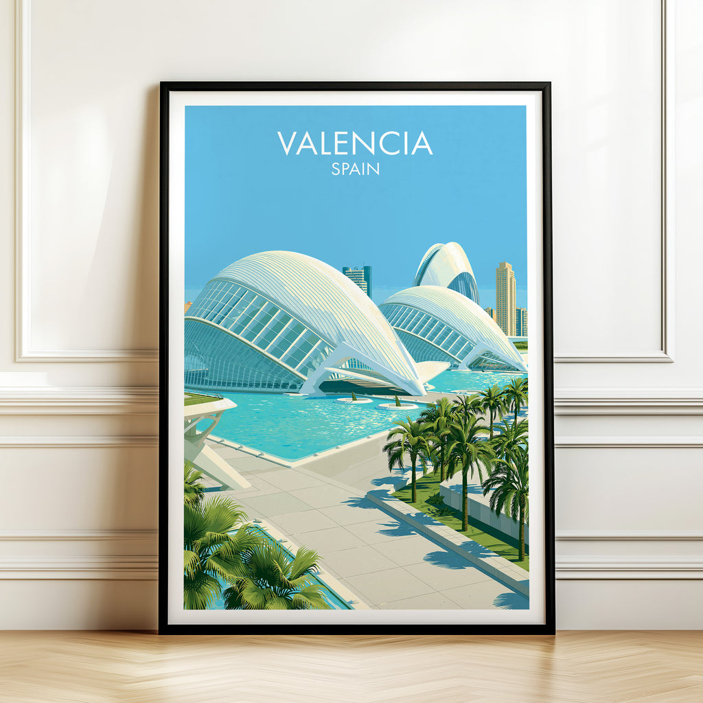 Stadt der Künste Valencia Spanien