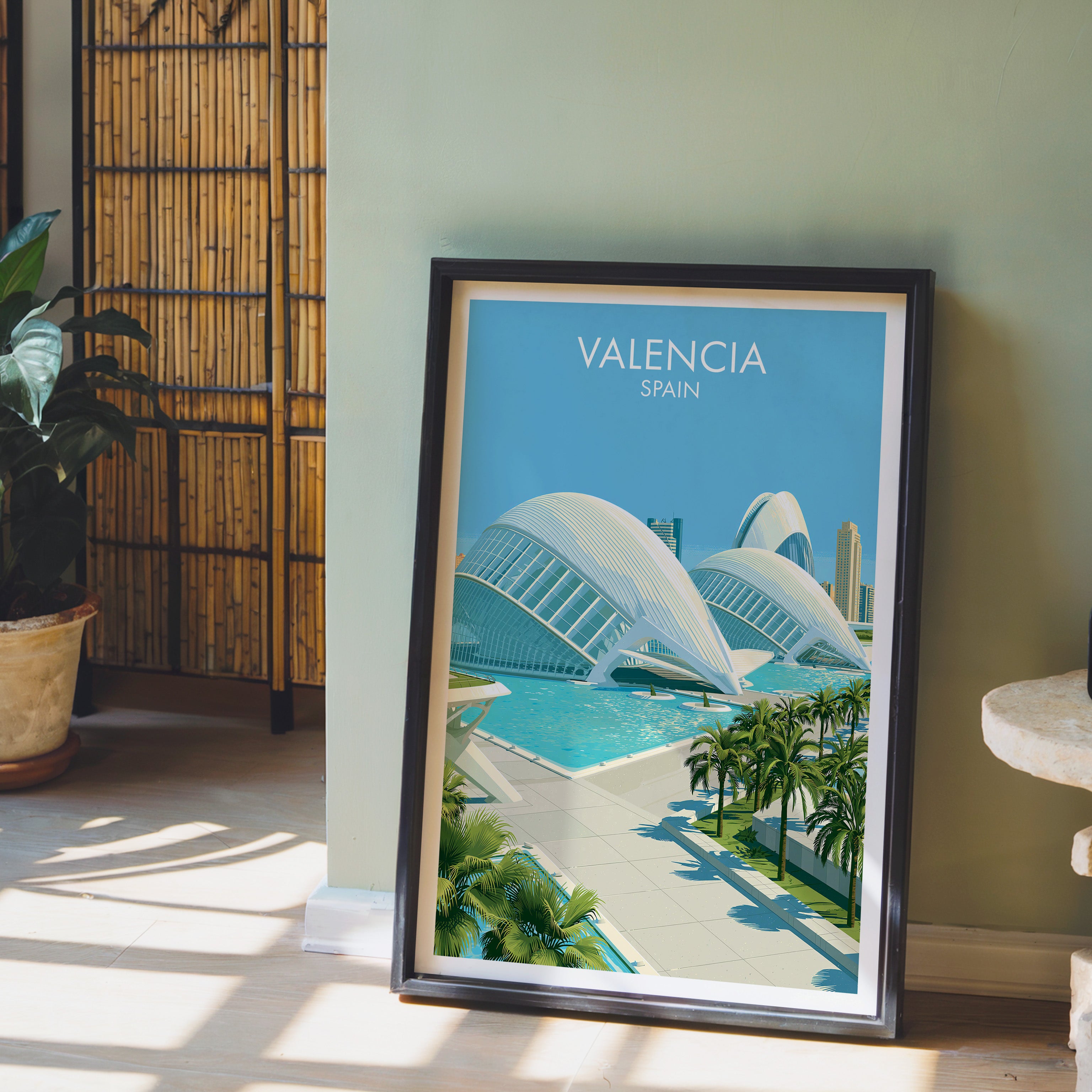 Stadt der Künste Valencia Spanien