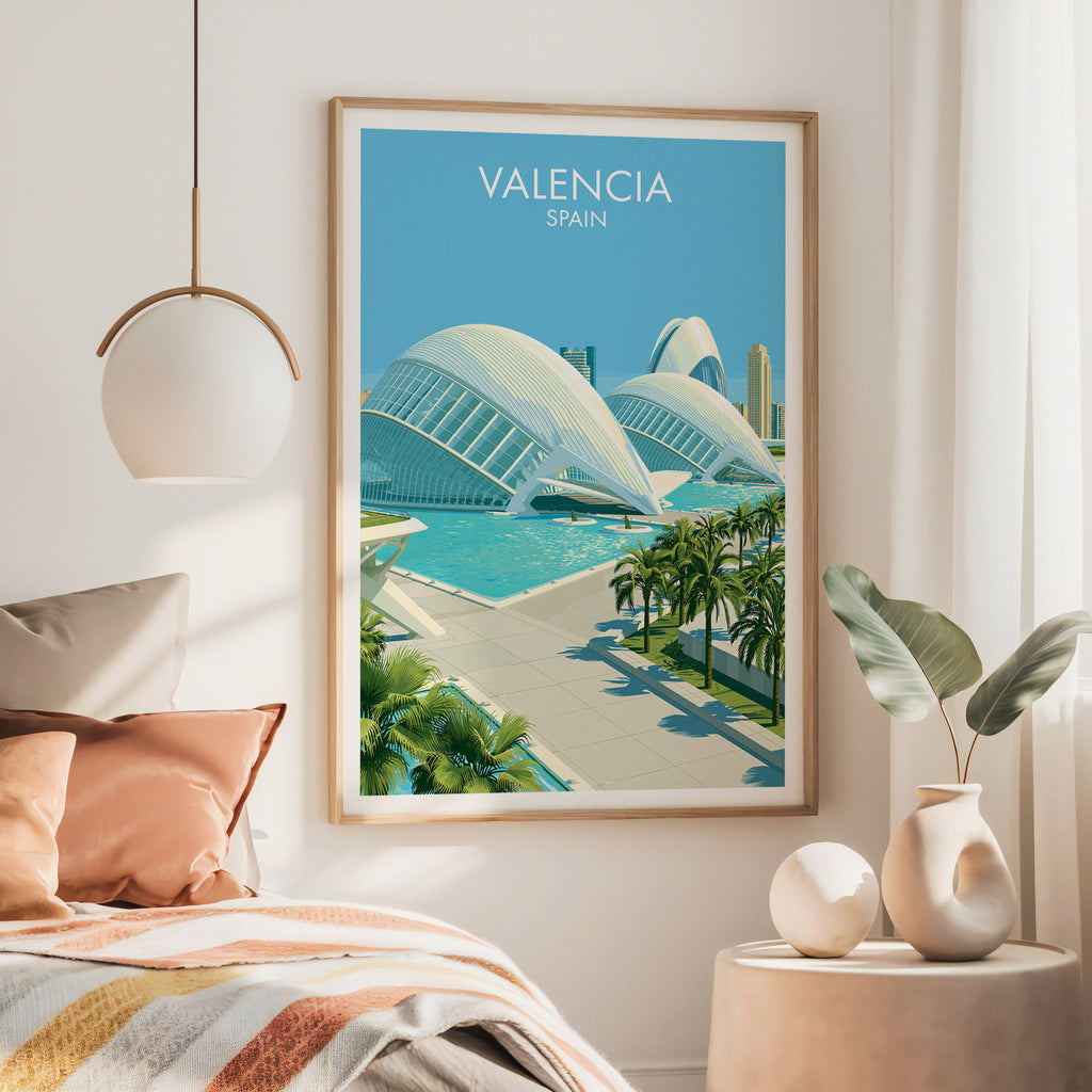 Stadt der Künste Valencia Spanien