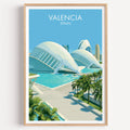 Stadt der Künste Valencia Spanien